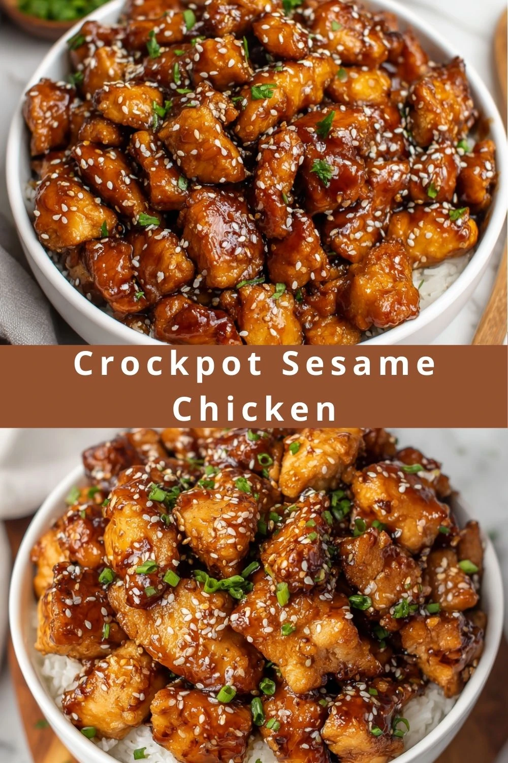 Crockpot Sesame Chicken