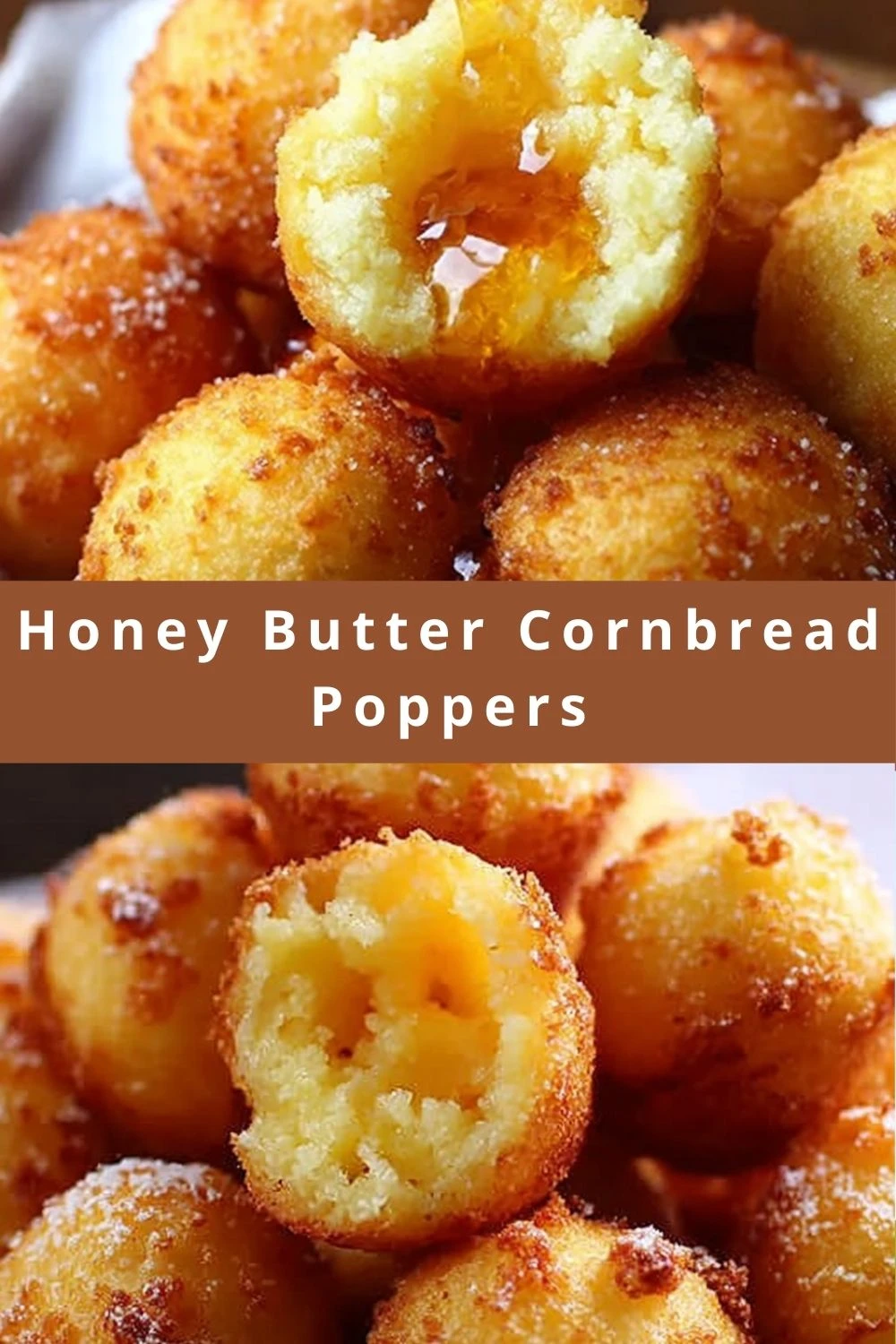 Honey Butter Cornbread Poppers