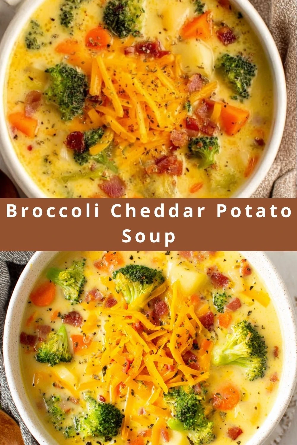 Broccoli Cheddar Potato Soup