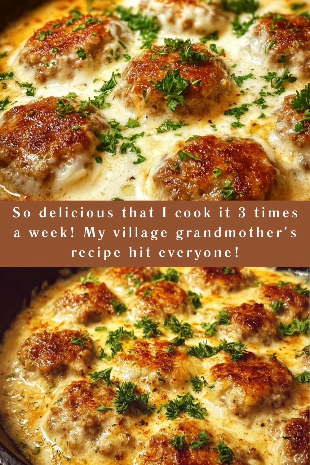 So delicious that I cook it 3 times a week! My village grandmother's recipe hit everyone!