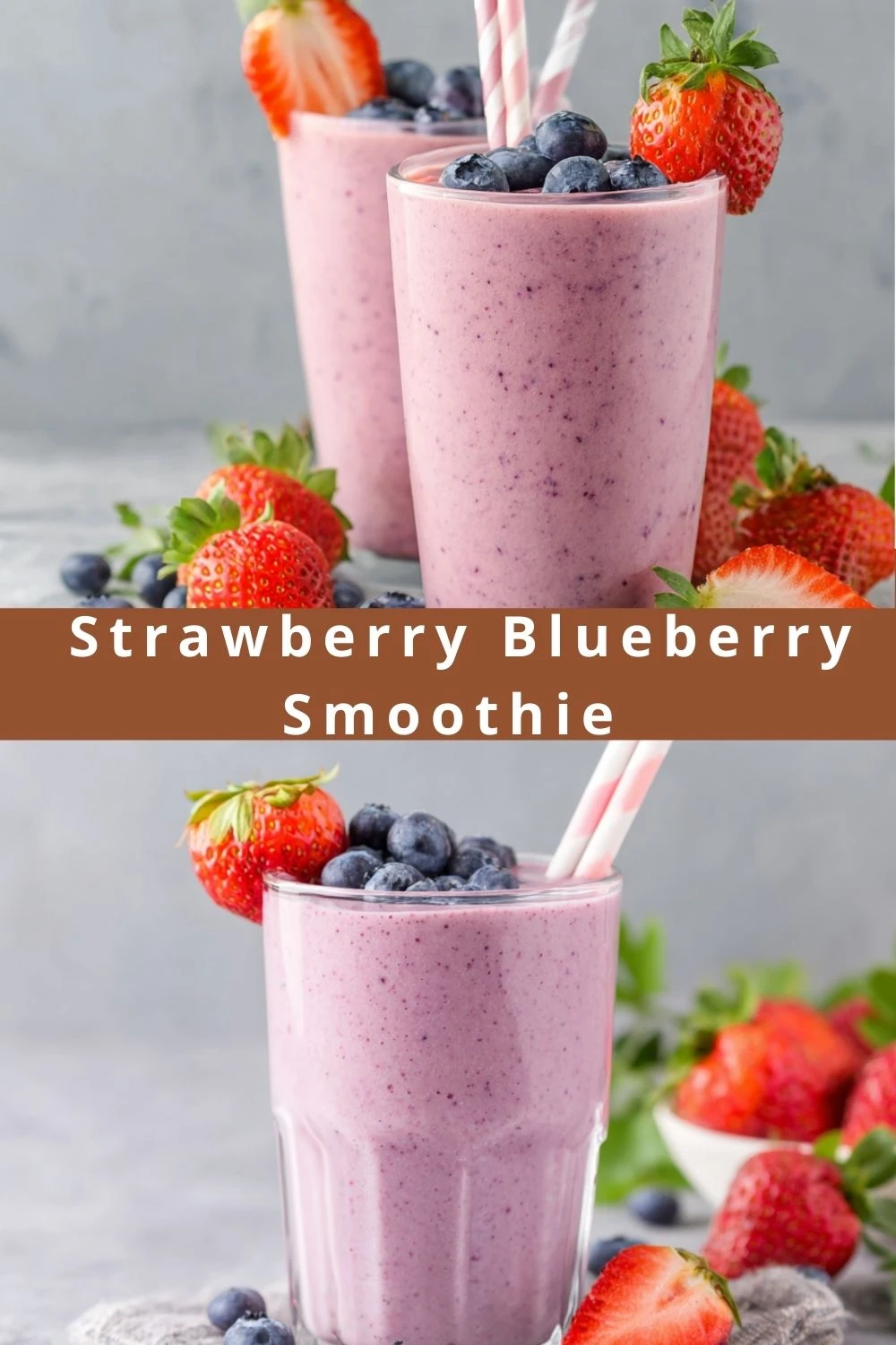 Strawberry Blueberry Smoothie