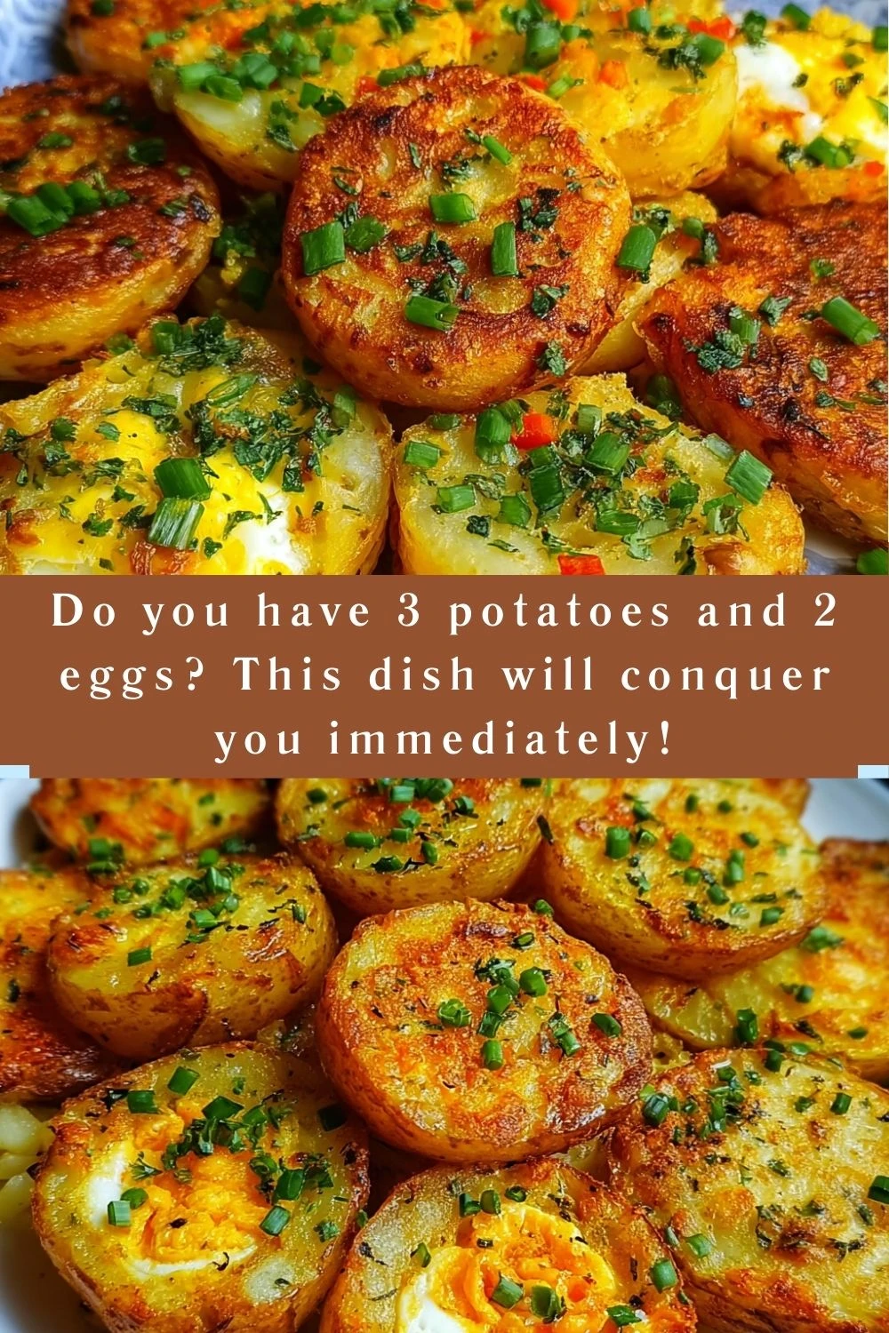 Do you have 3 potatoes and 2 eggs? This dish will conquer you immediately!