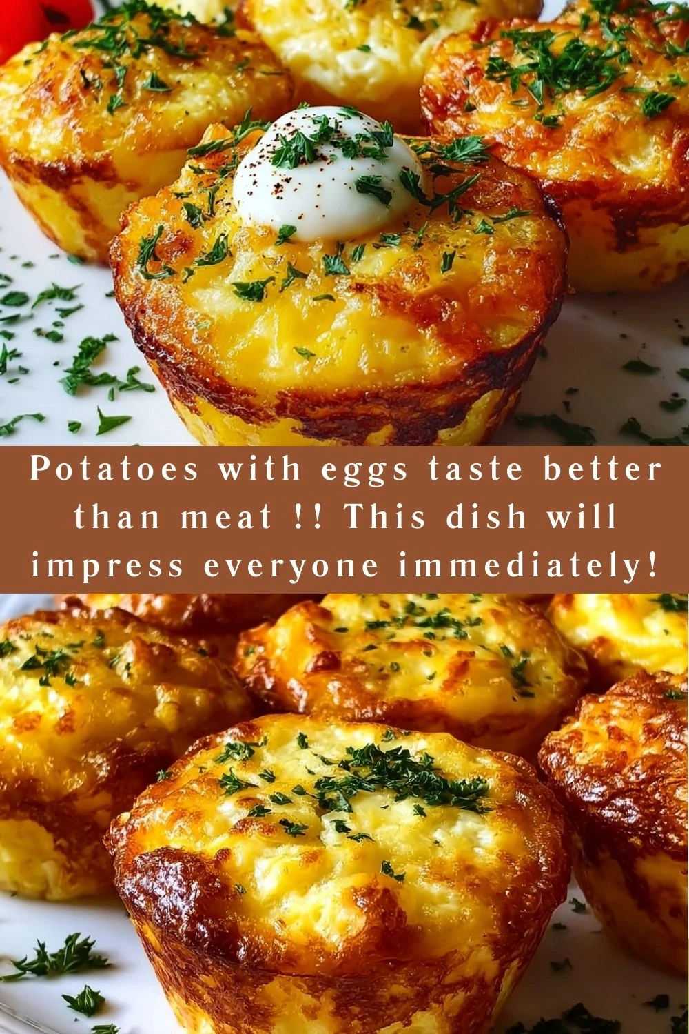 Potatoes with eggs taste better than meat !! This dish will impress everyone immediately!