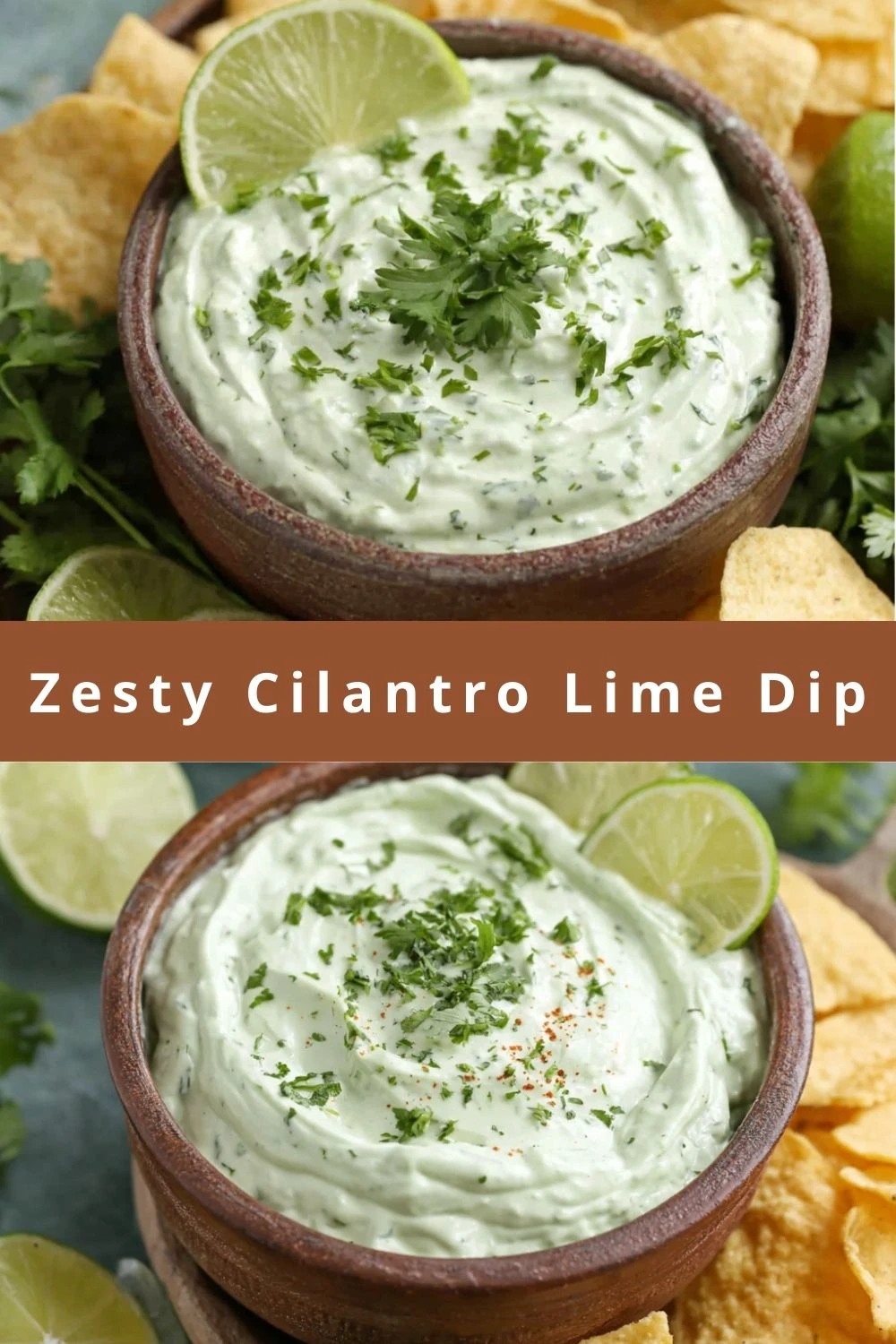 Zesty Cilantro Lime Dip
