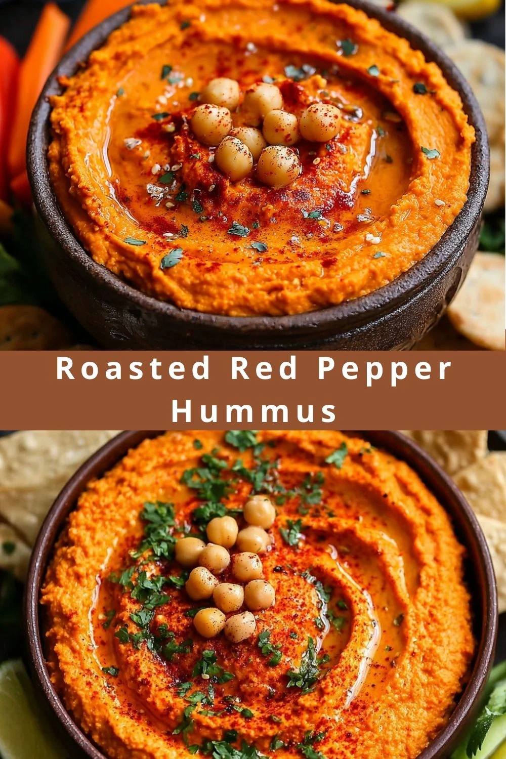 Roasted Red Pepper Hummus