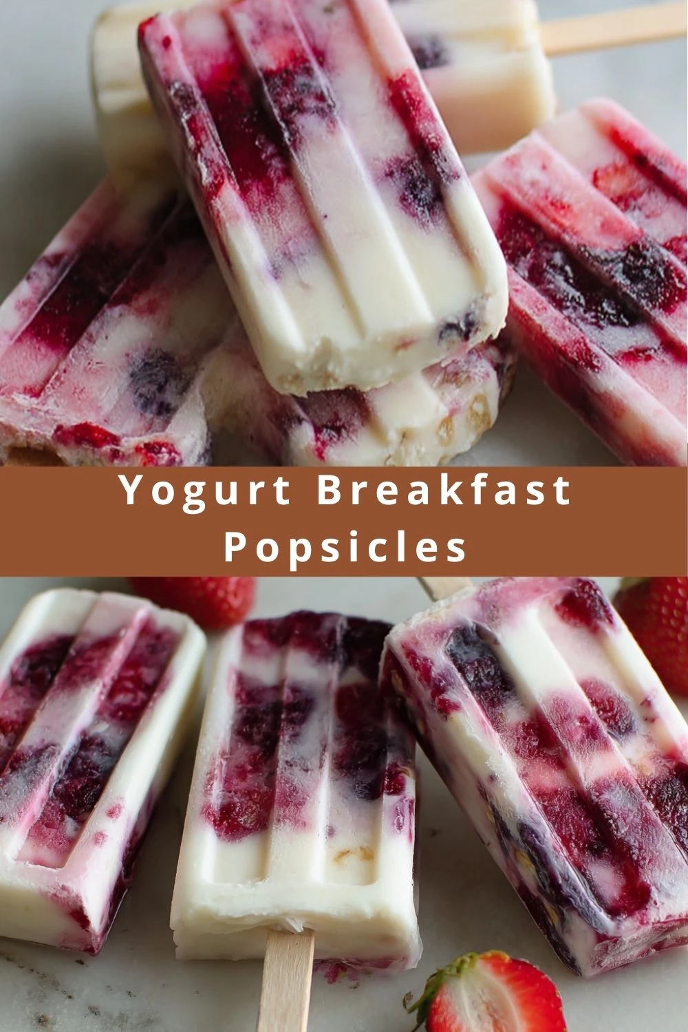 Yogurt Breakfast Popsicles