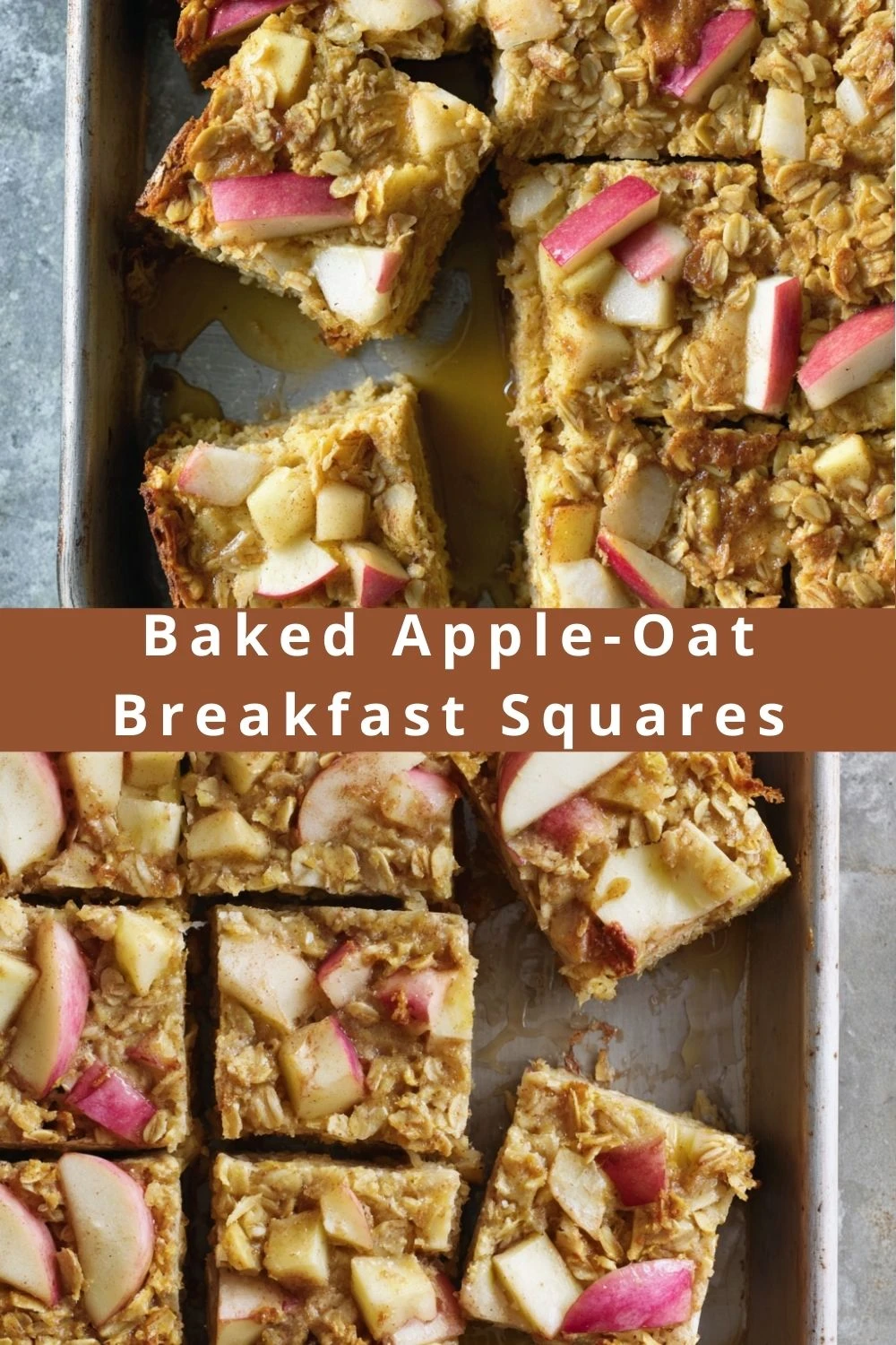 Baked Apple-Oat Breakfast Squares