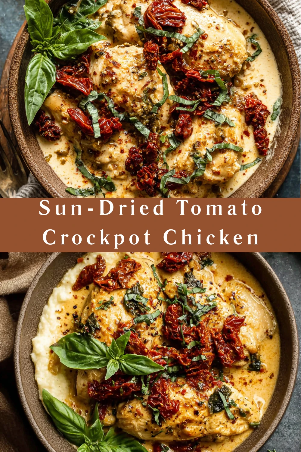 Sun-Dried Tomato Crockpot Chicken