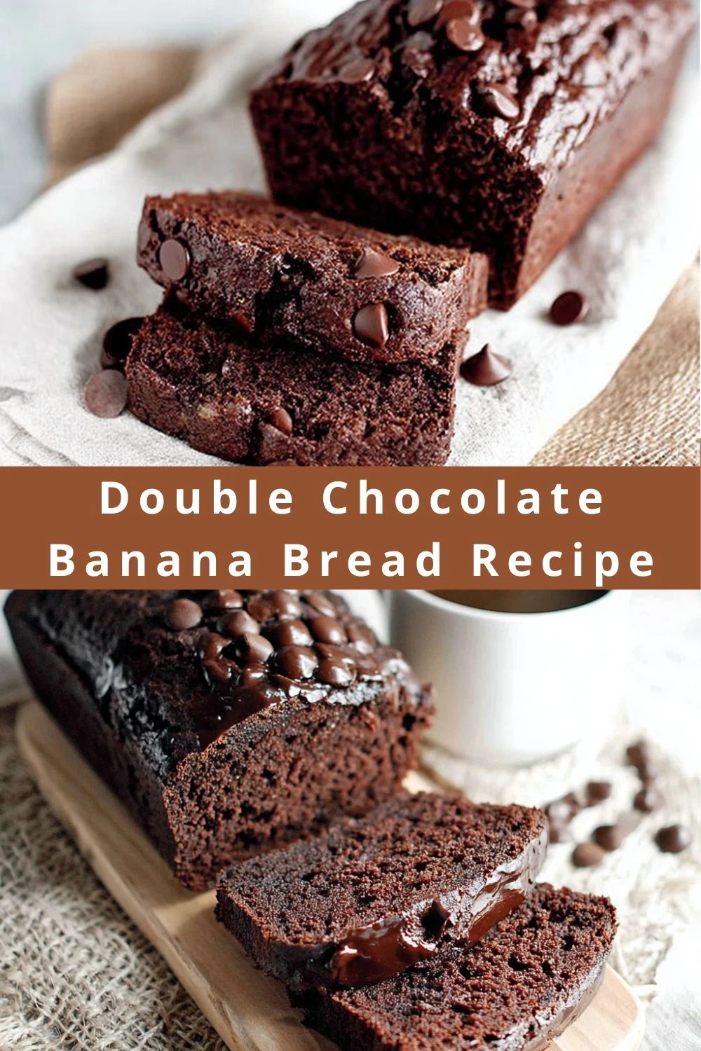 Double Chocolate Banana Bread Recipe