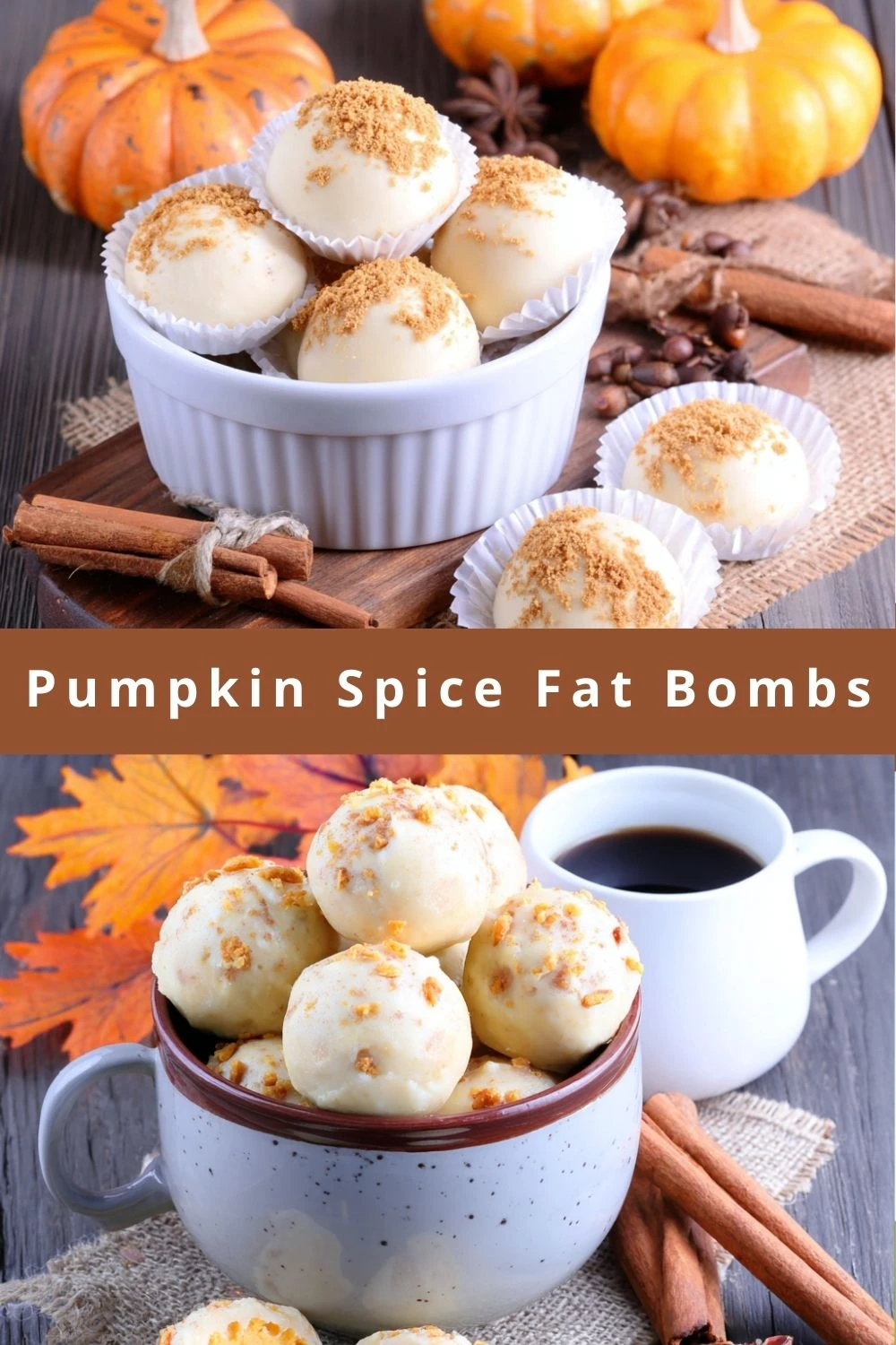 Pumpkin Spice Fat Bombs