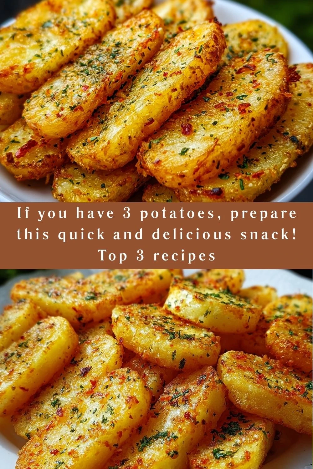 If you have 3 potatoes, prepare this quick and delicious snack! Top 3 recipes