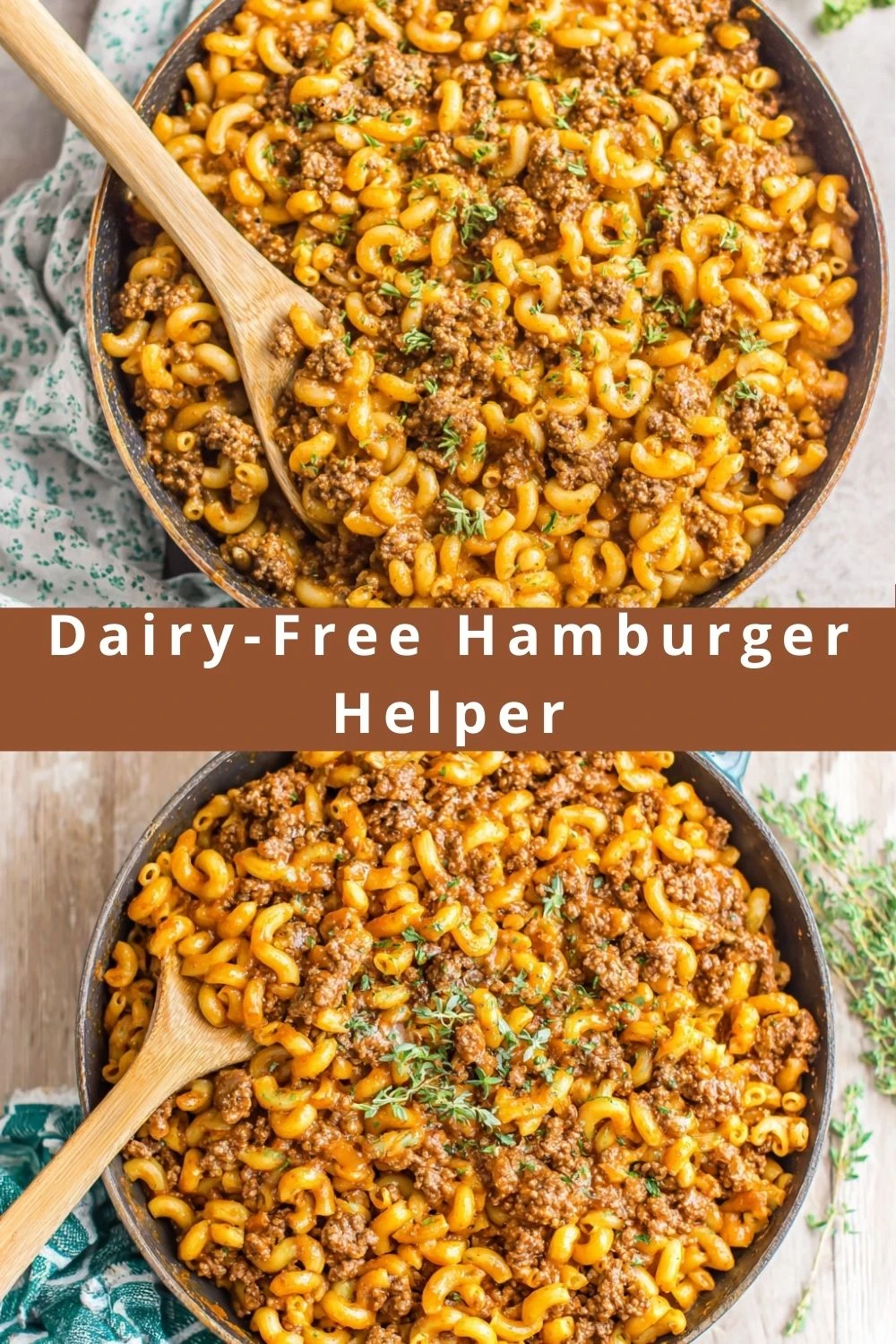 Dairy-Free Hamburger Helper