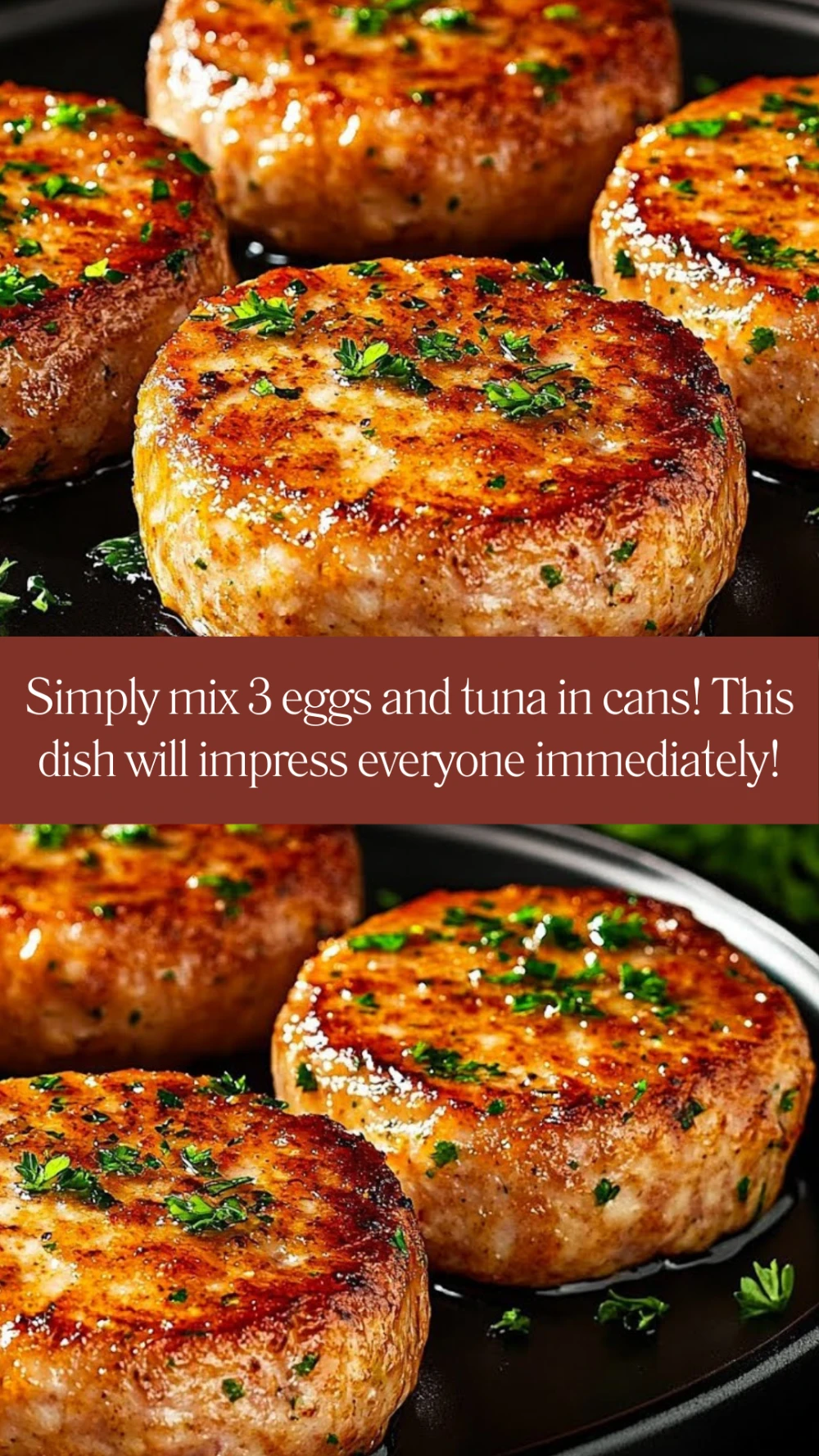 Tuna and Egg Patties with Creamy Potato Mash and Tangy Dill Sauce