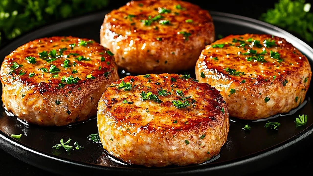 Tuna and Egg Patties with Creamy Potato Mash and Tangy Dill Sauce