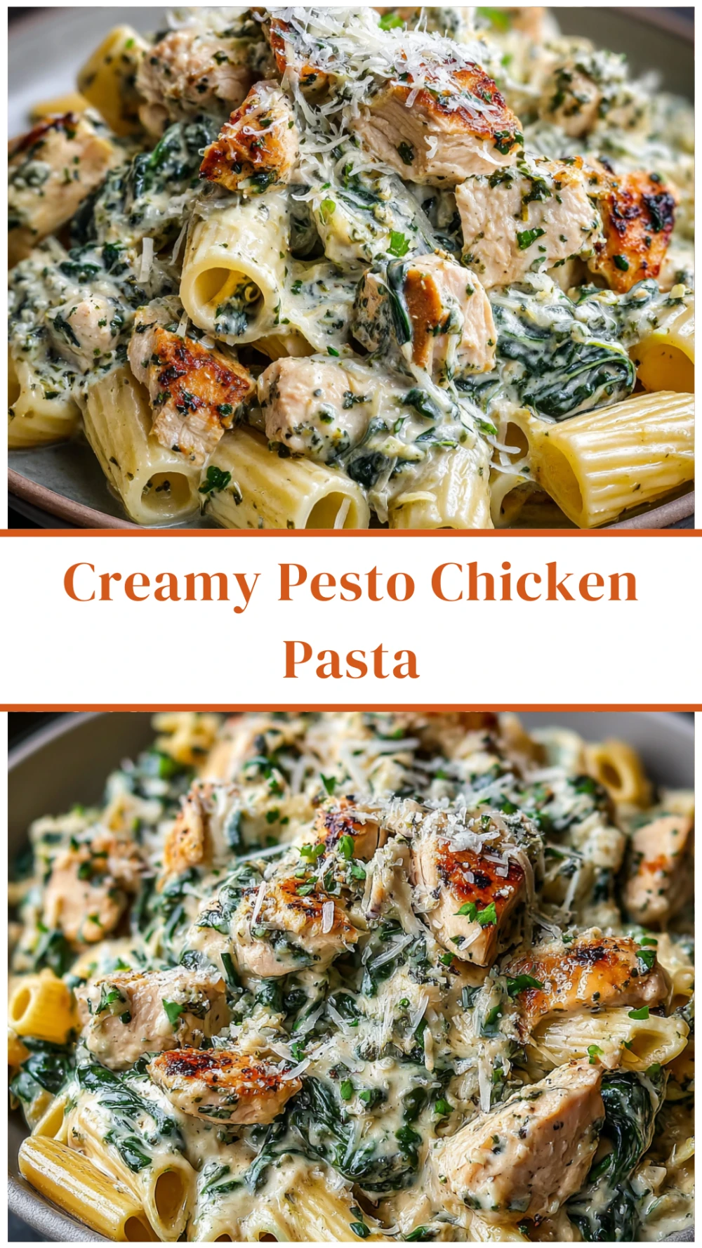 Creamy Pesto Chicken Pasta