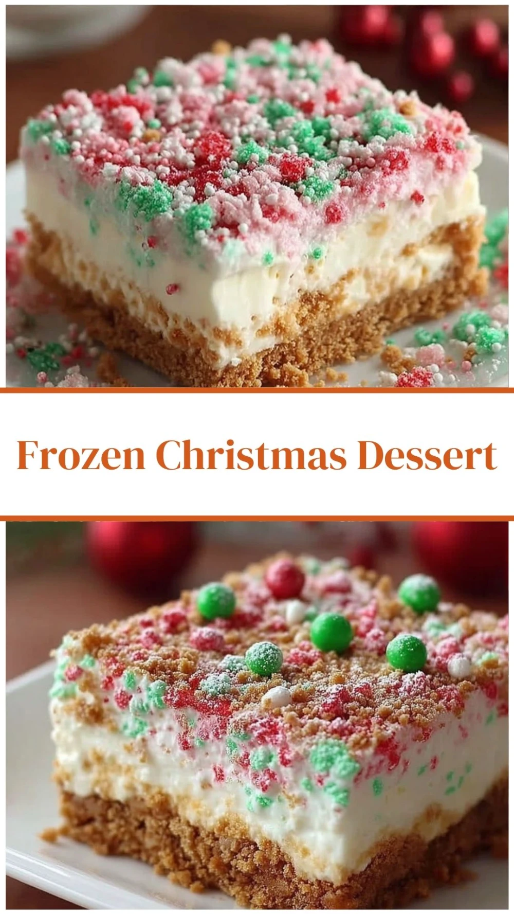 Frozen Christmas Dessert