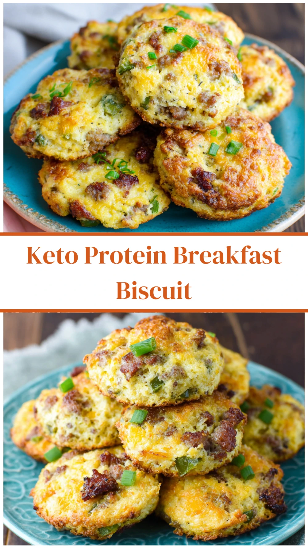 Keto Protein Breakfast Biscuit