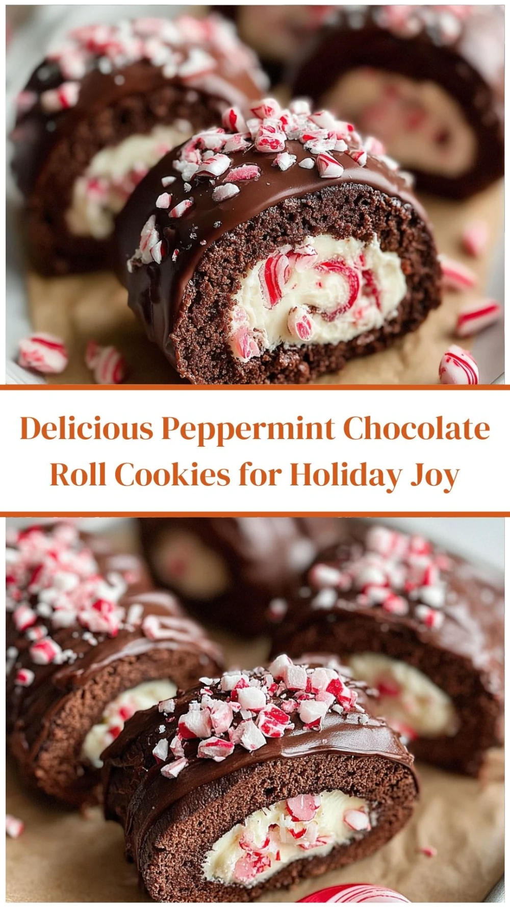 Delicious Peppermint Chocolate Roll Cookies for Holiday Joy