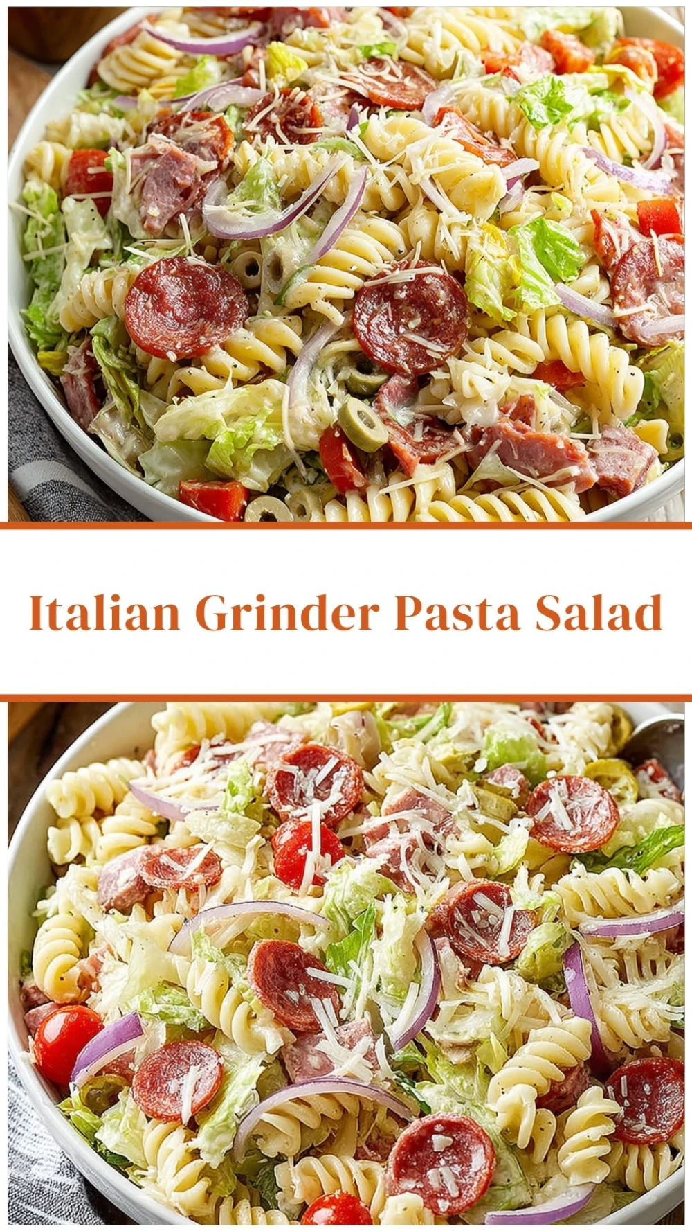 Italian Grinder Pasta Salad
