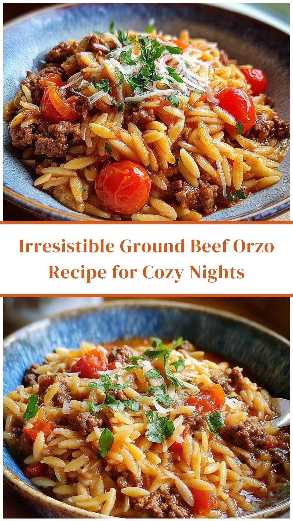 Irresistible Ground Beef Orzo Recipe for Cozy Nights