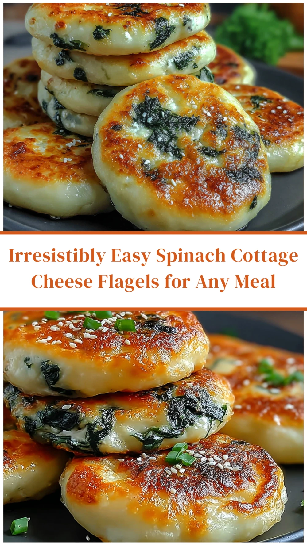 Irresistibly Easy Spinach Cottage Cheese Flagels for Any Meal