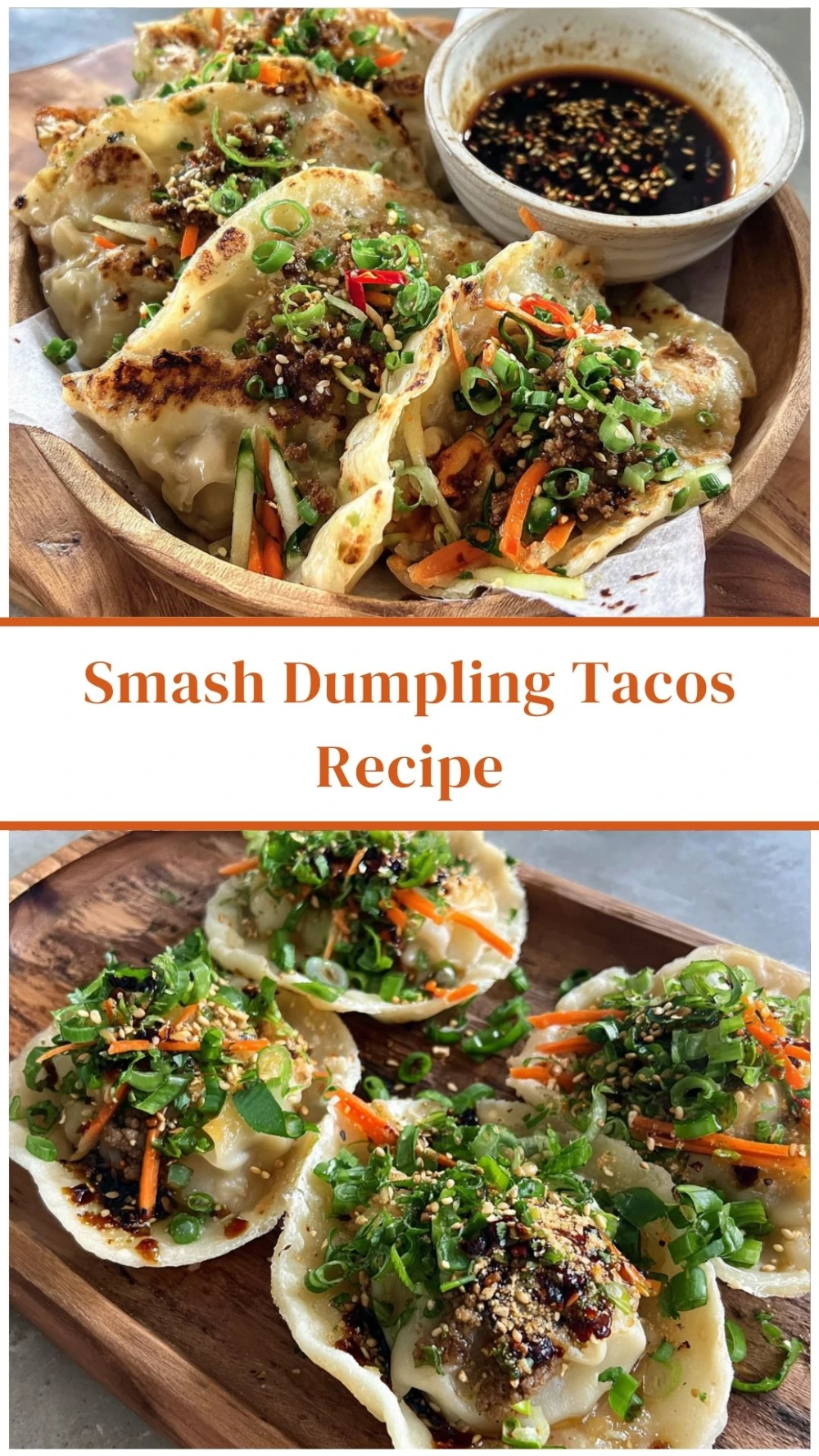 Smash Dumpling Tacos Recipe