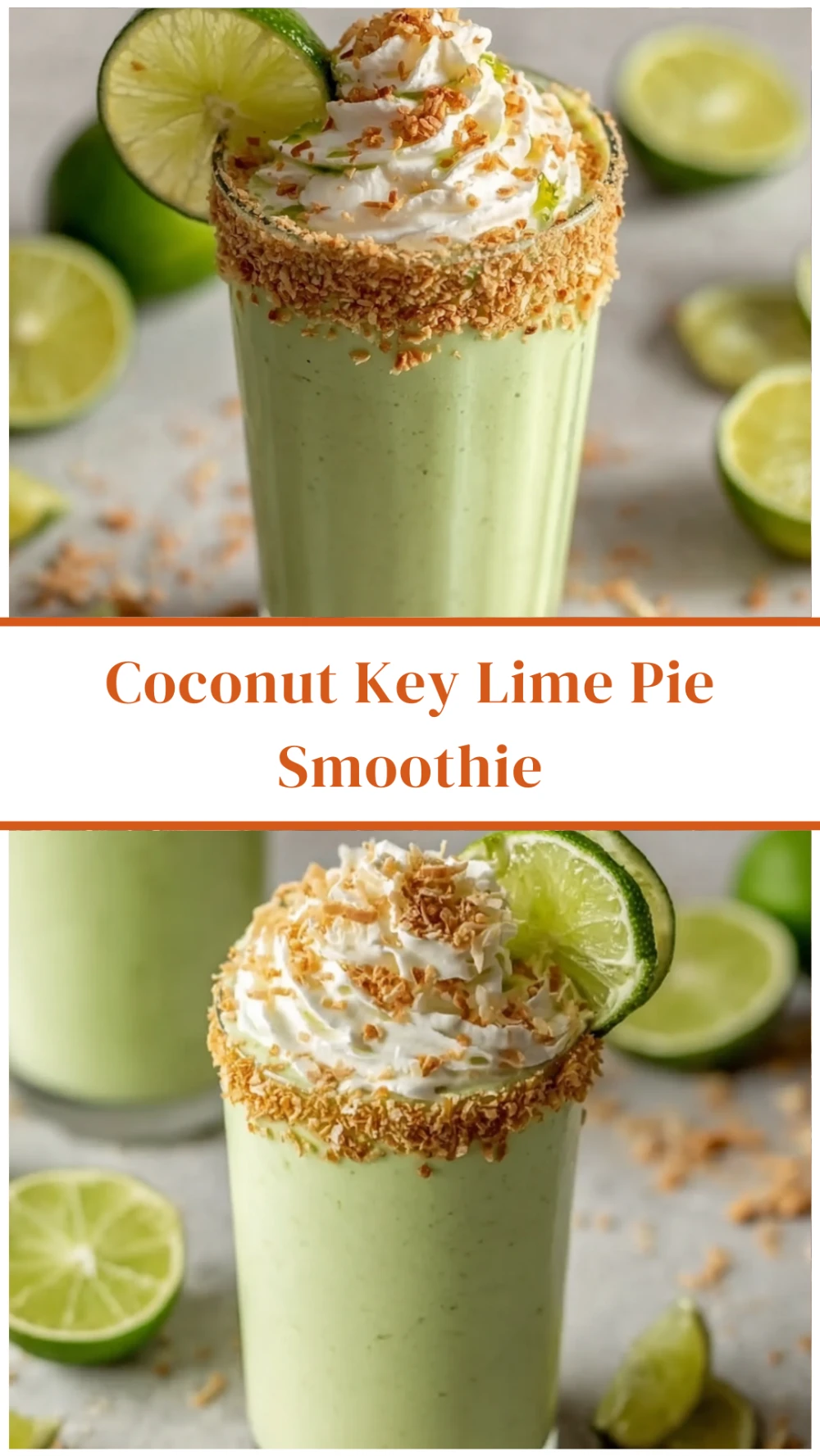 Coconut Key Lime Pie Smoothie