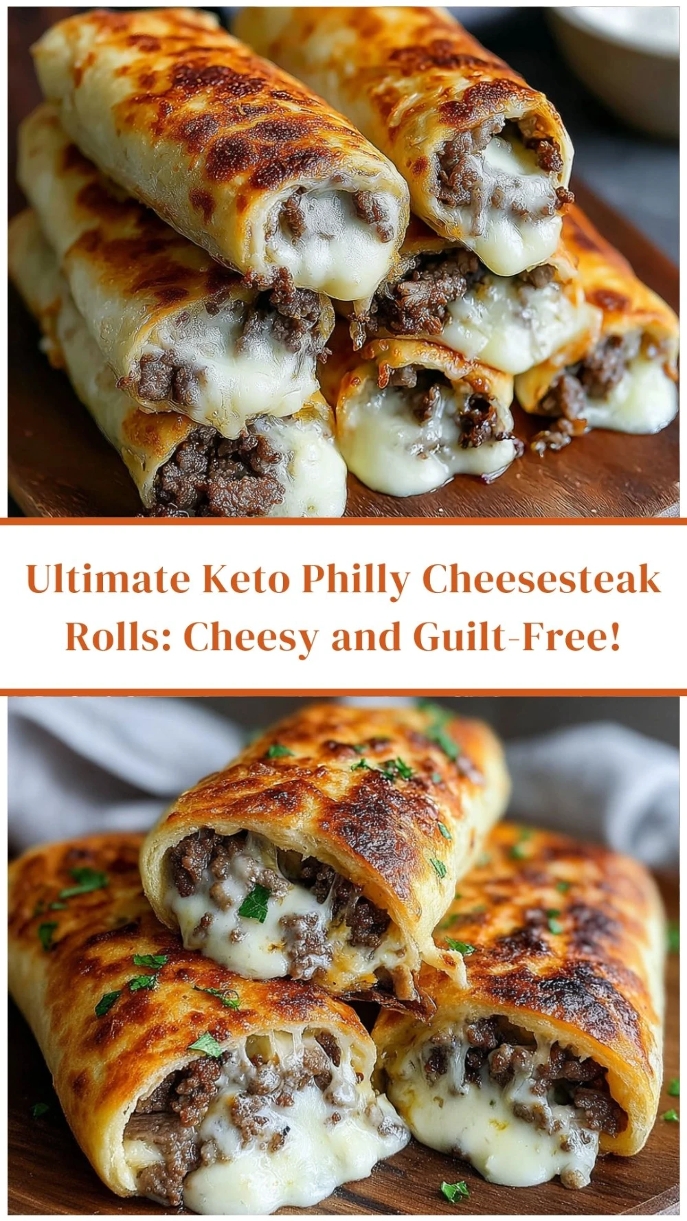 Ultimate Keto Philly Cheesesteak Rolls: Cheesy and Guilt-Free!