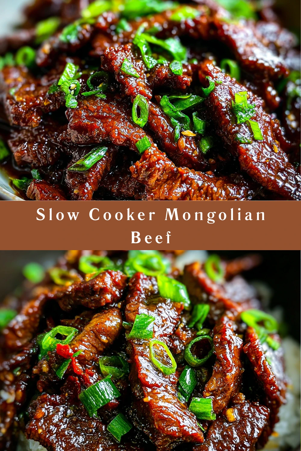 Slow Cooker Mongolian Beef