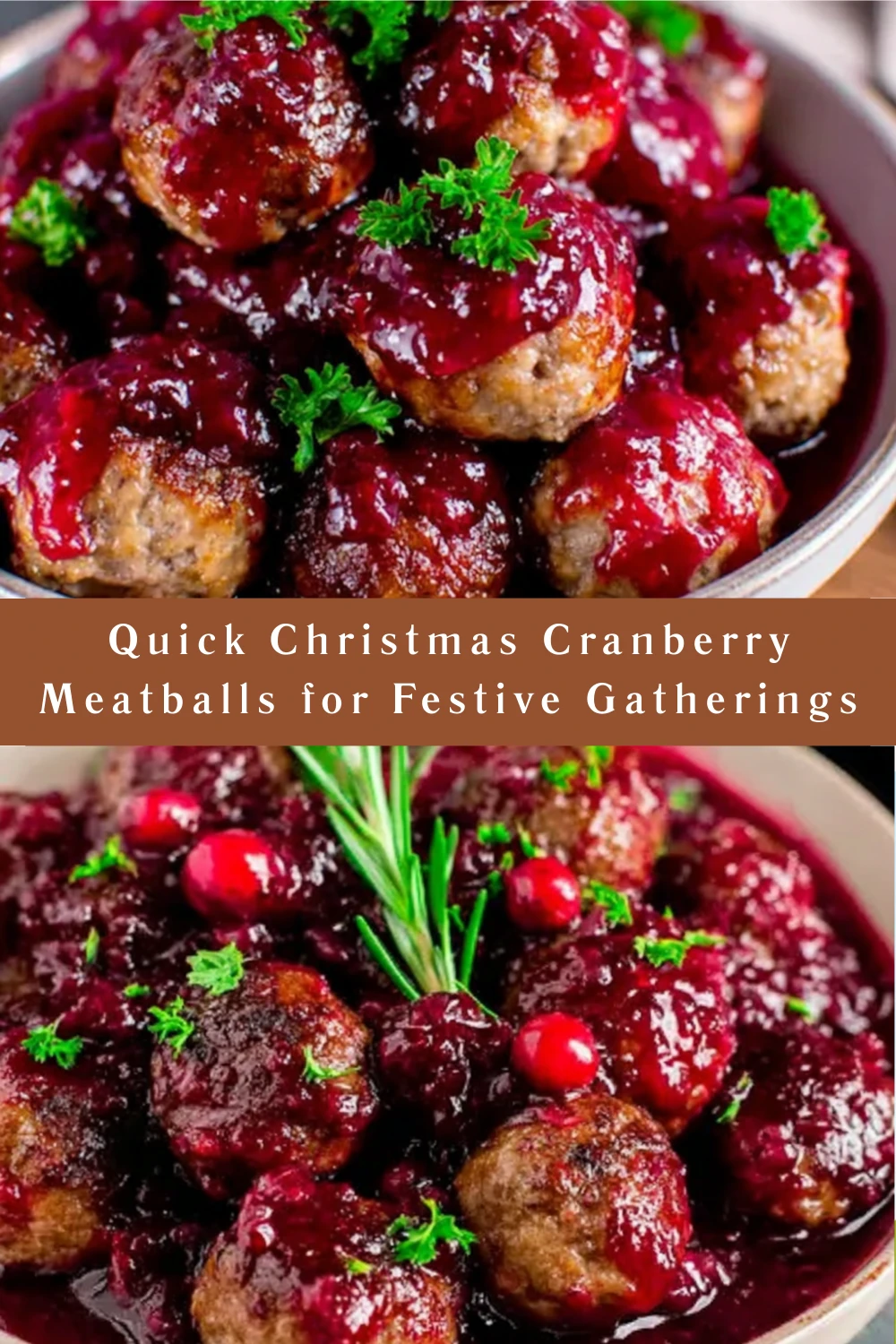 Quick Christmas Cranberry Meatballs for Festive Gatherings