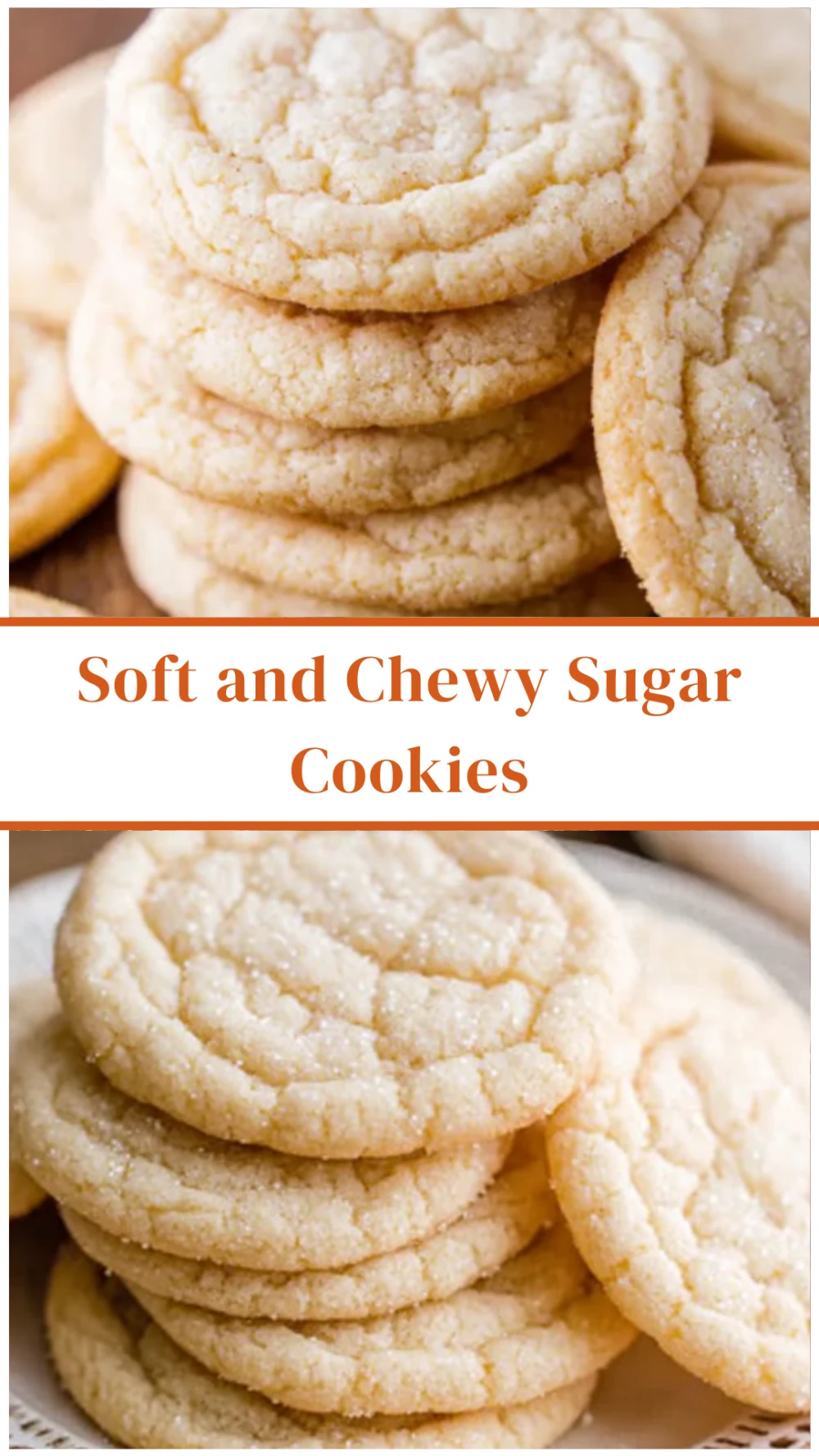 Soft and Chewy Sugar Cookies