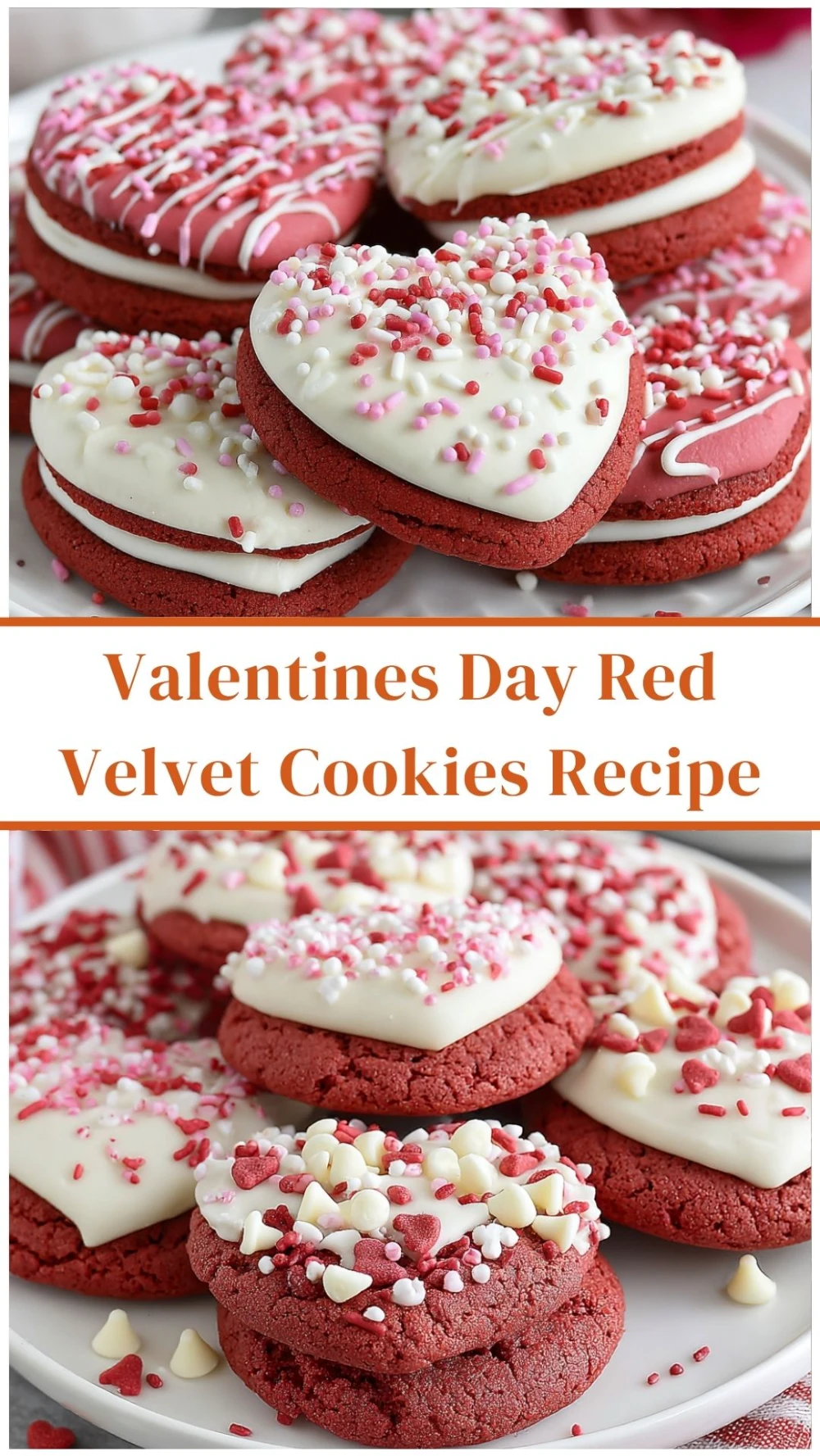 Valentines Day Red Velvet Cookies Recipe