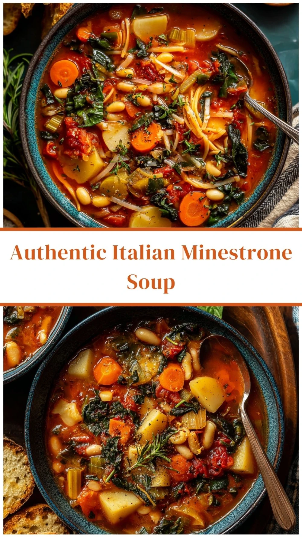 Authentic Italian Minestrone Soup