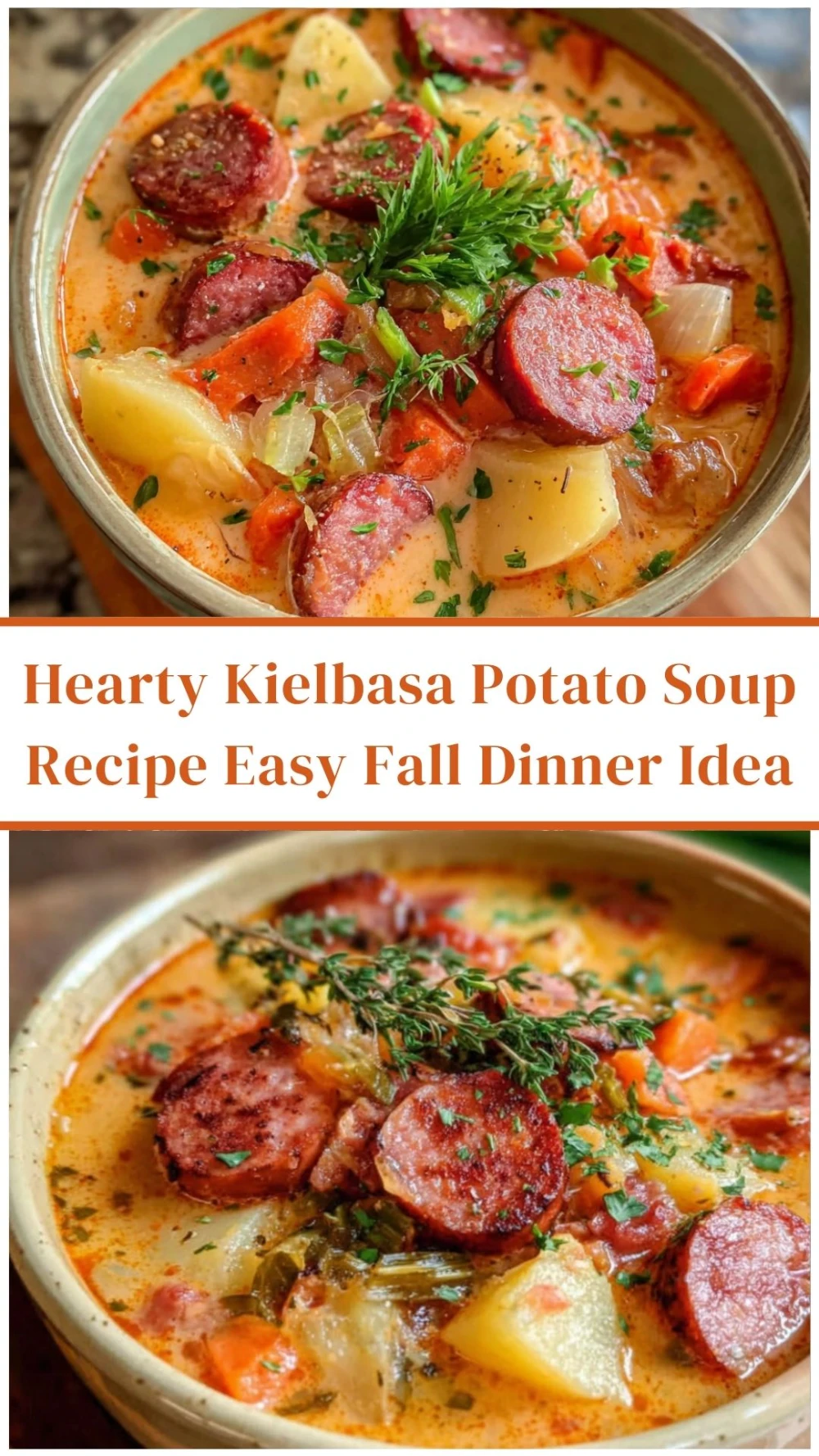 Hearty Kielbasa Potato Soup Recipe Easy Fall Dinner Idea