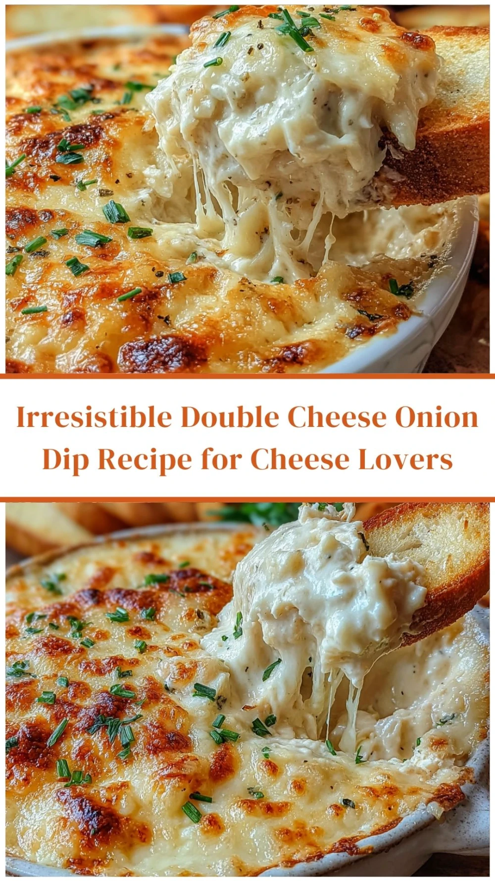 Irresistible Double Cheese Onion Dip Recipe for Cheese Lovers
