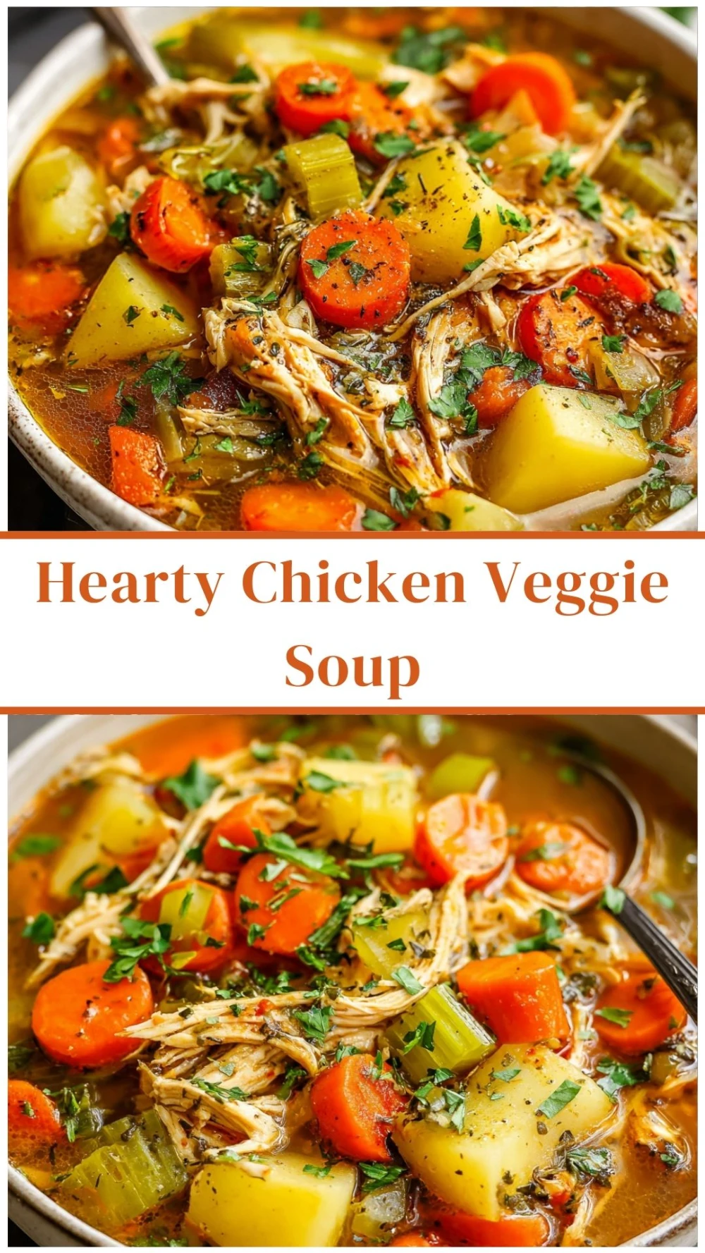 Hearty Chicken Veggie Soup
