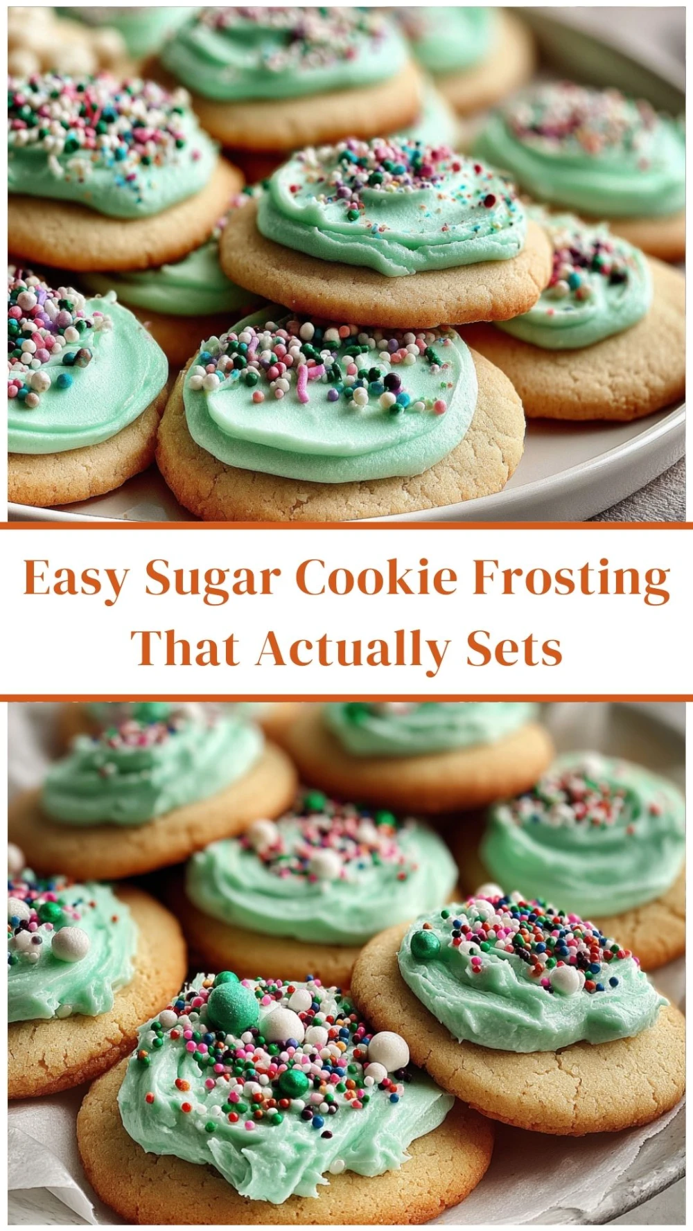 Easy Sugar Cookie Frosting That Actually Sets