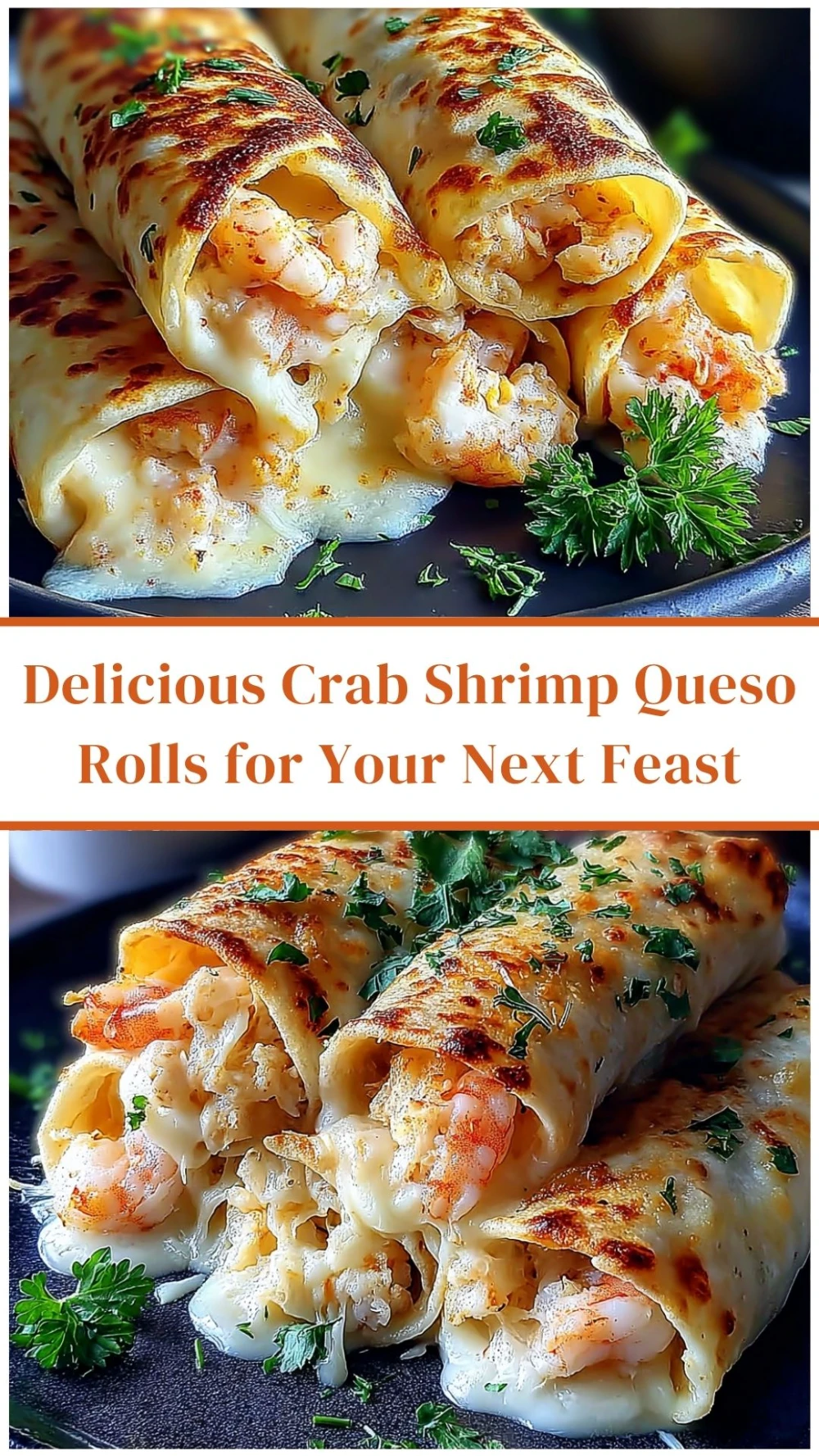 Delicious Crab Shrimp Queso Rolls for Your Next Feast