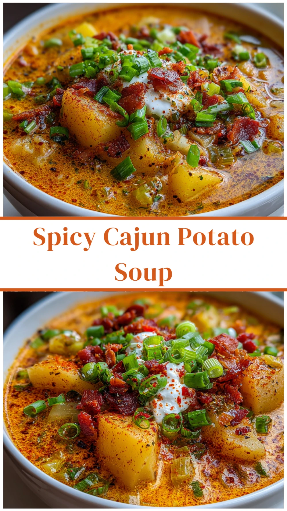 Spicy Cajun Potato Soup