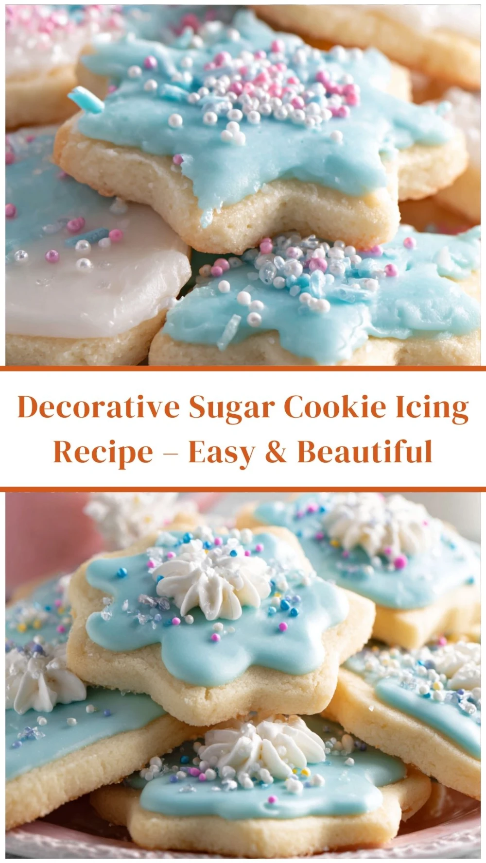 Decorative Sugar Cookie Icing Recipe – Easy & Beautiful
