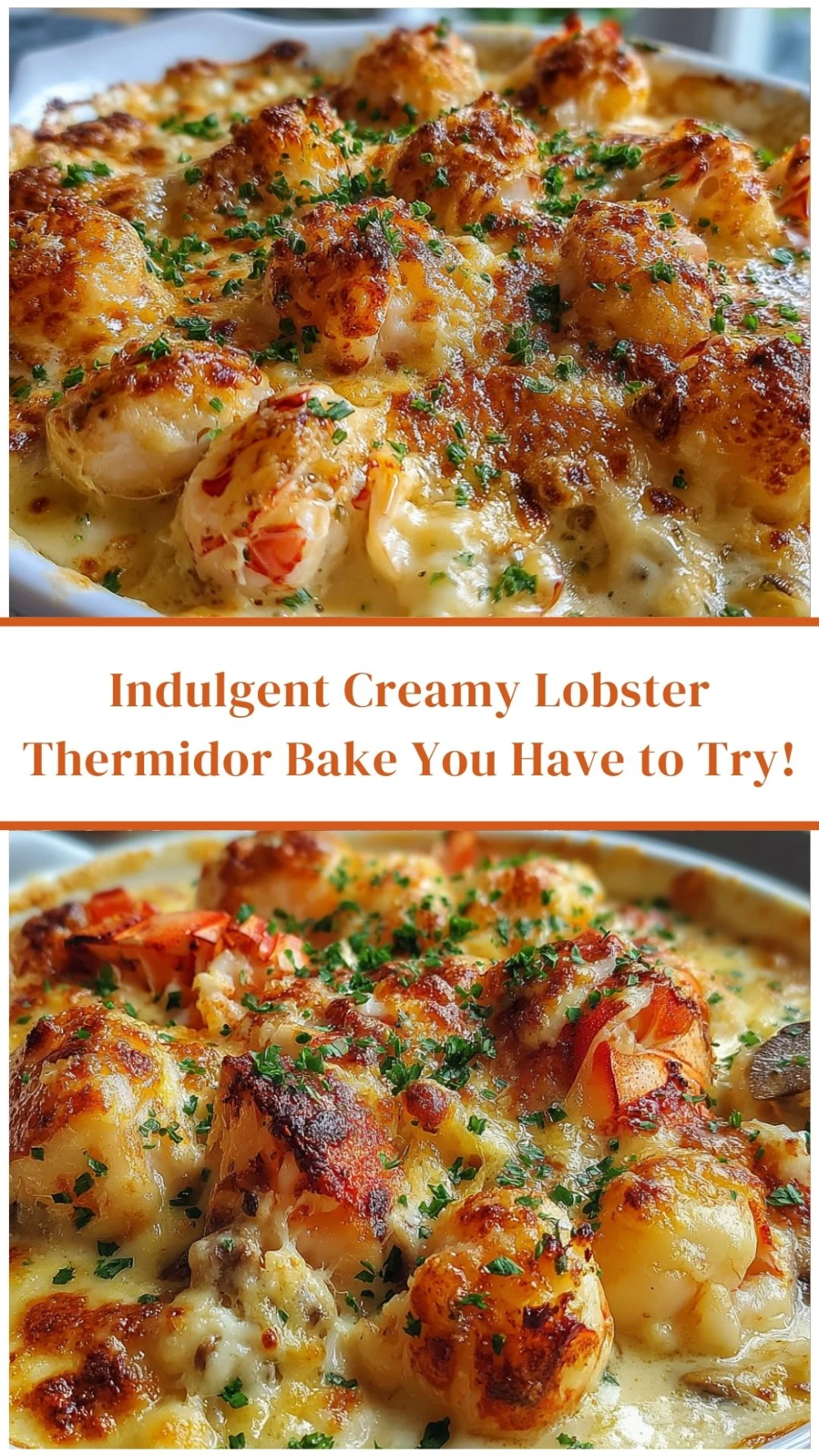 Indulgent Creamy Lobster Thermidor Bake You Have to Try!