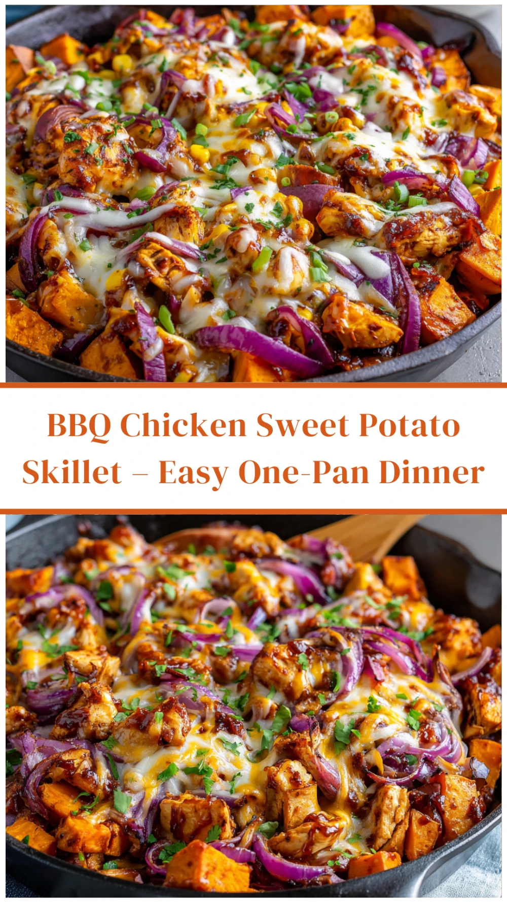 BBQ Chicken Sweet Potato Skillet – Easy One-Pan Dinner