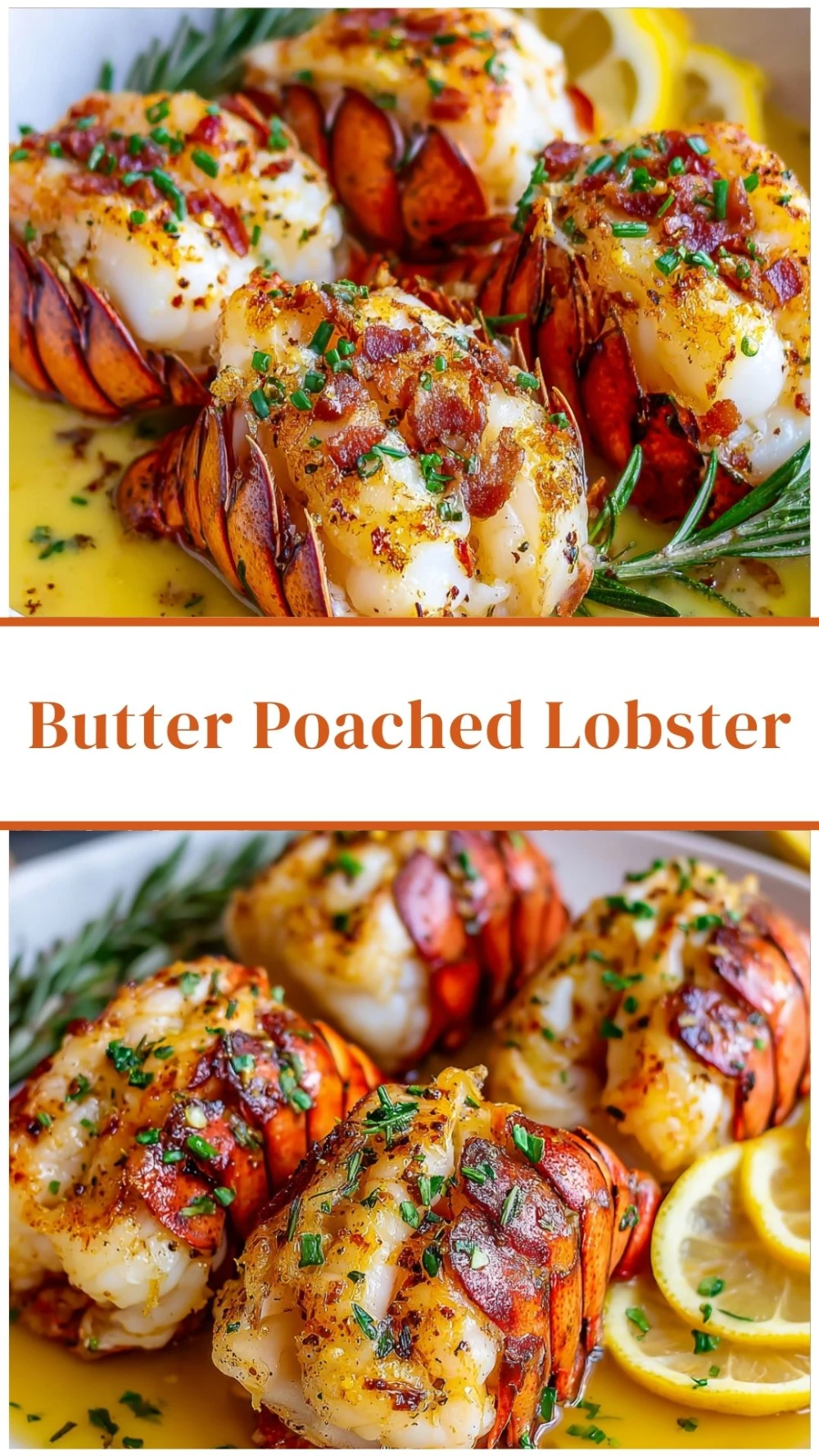 Butter Poached Lobster