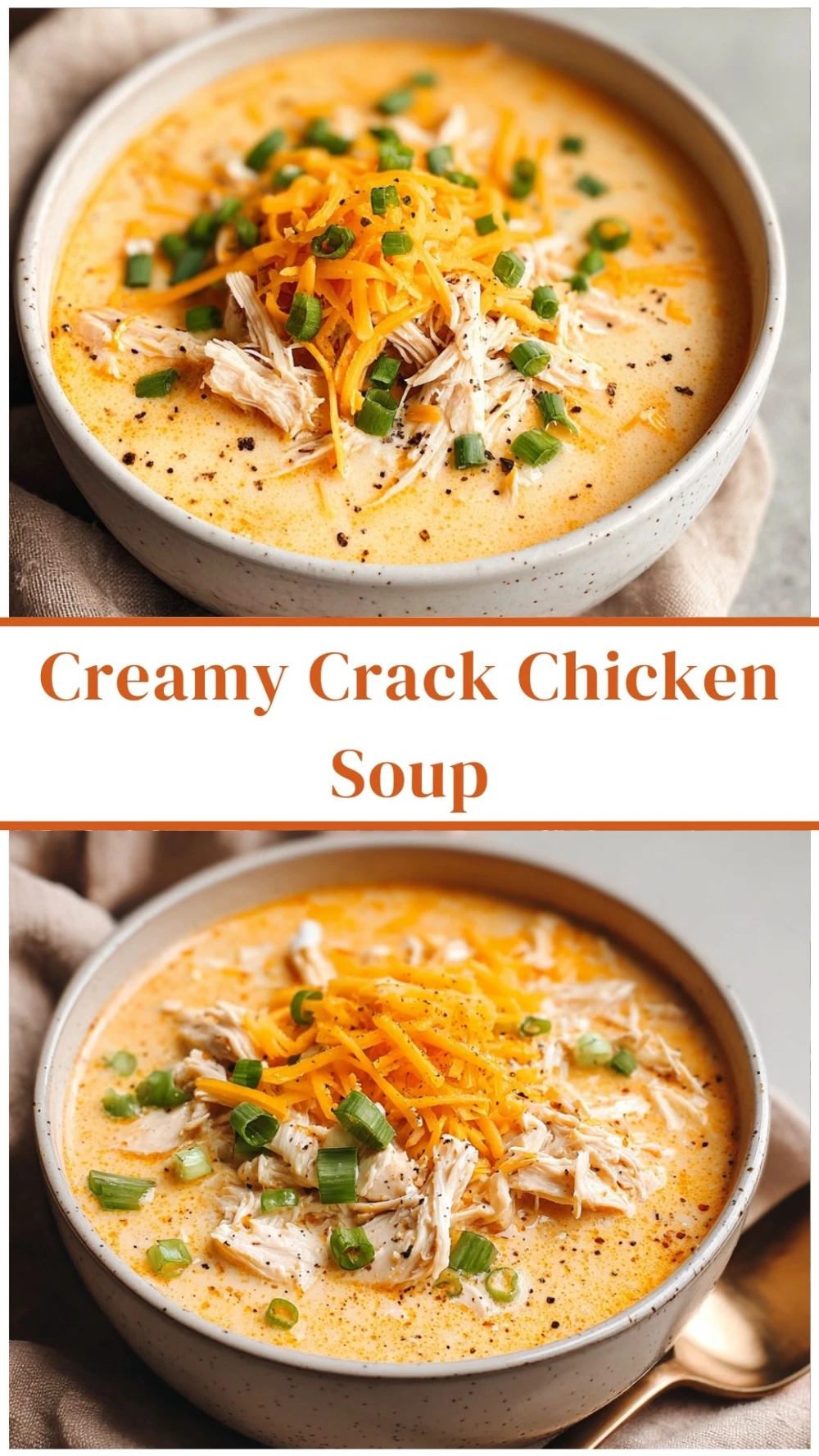 Creamy Crack Chicken Soup