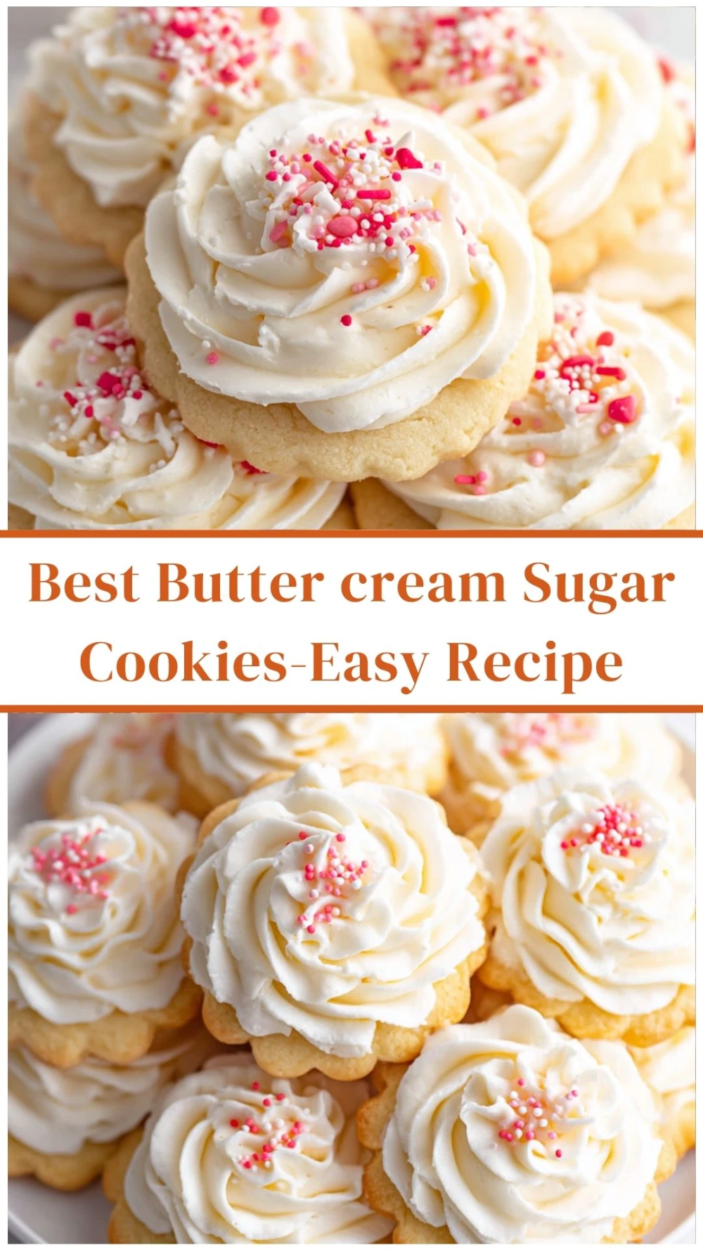 Best Buttercream Sugar Cookies-Easy Recipe