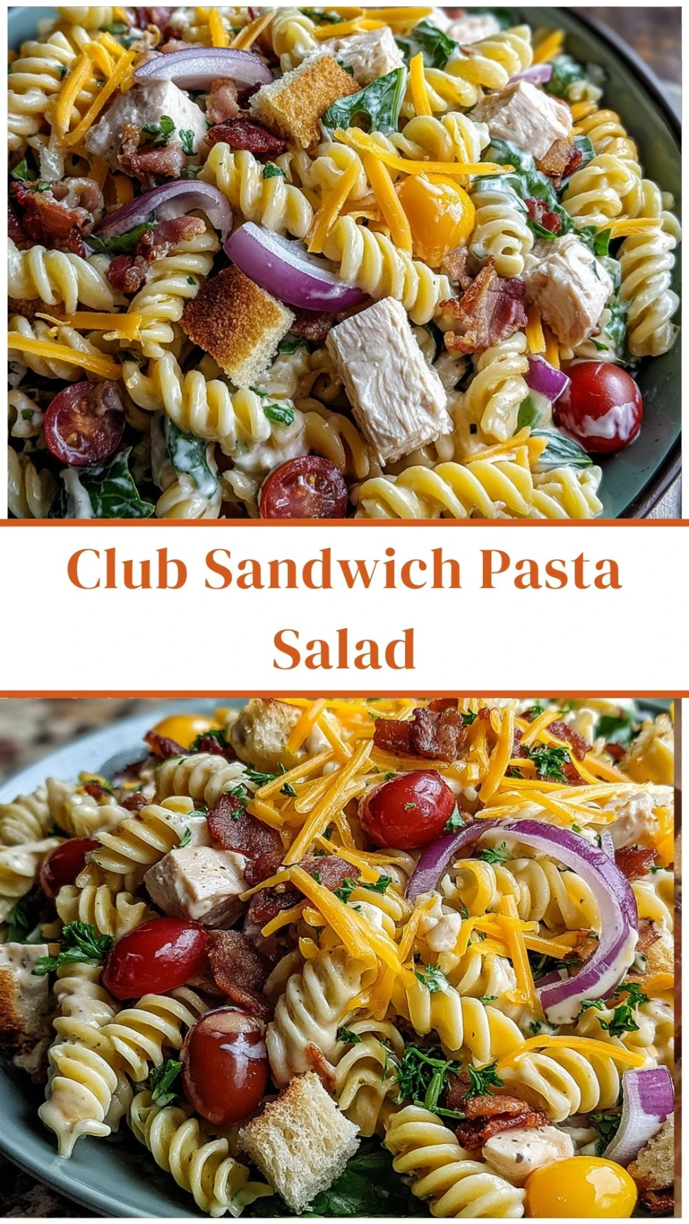 Club Sandwich Pasta Salad