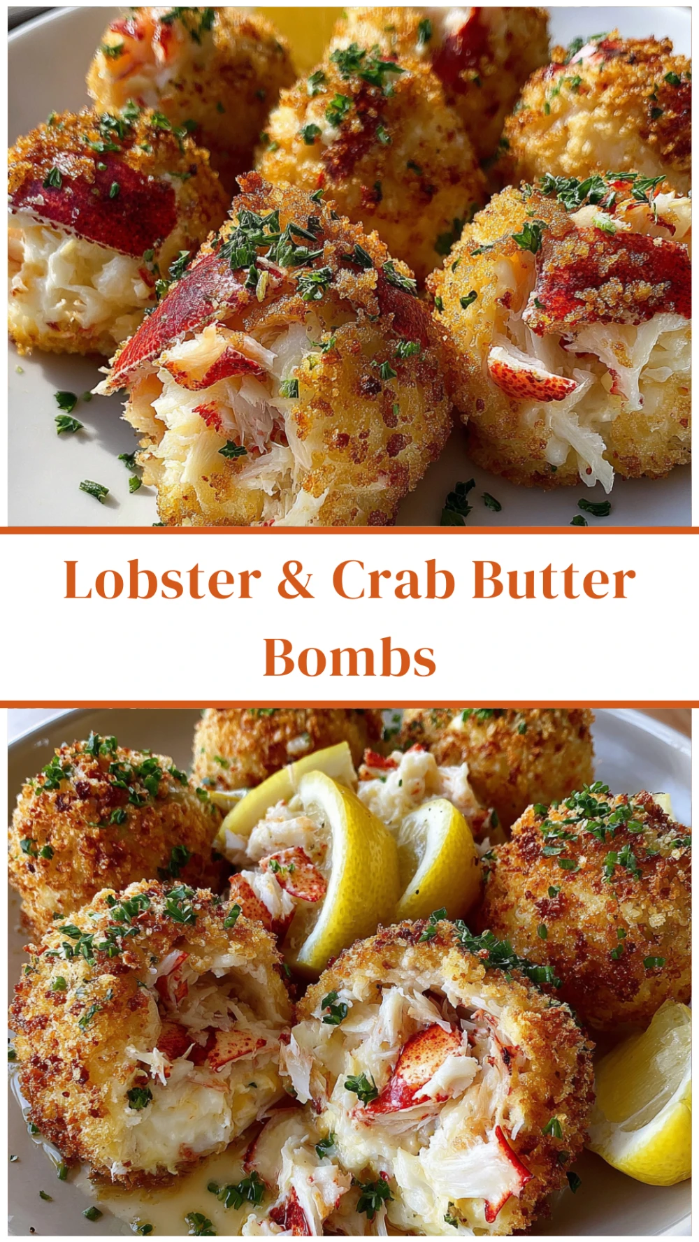 Lobster & Crab Butter Bombs