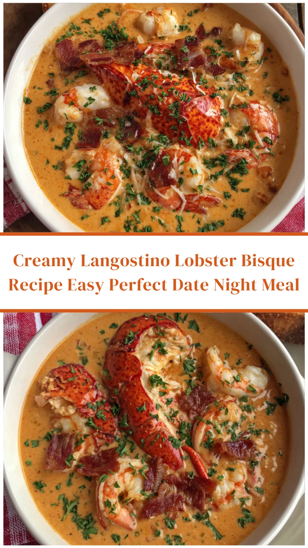 Creamy Langostino Lobster Bisque Recipe Easy Perfect Date Night Meal