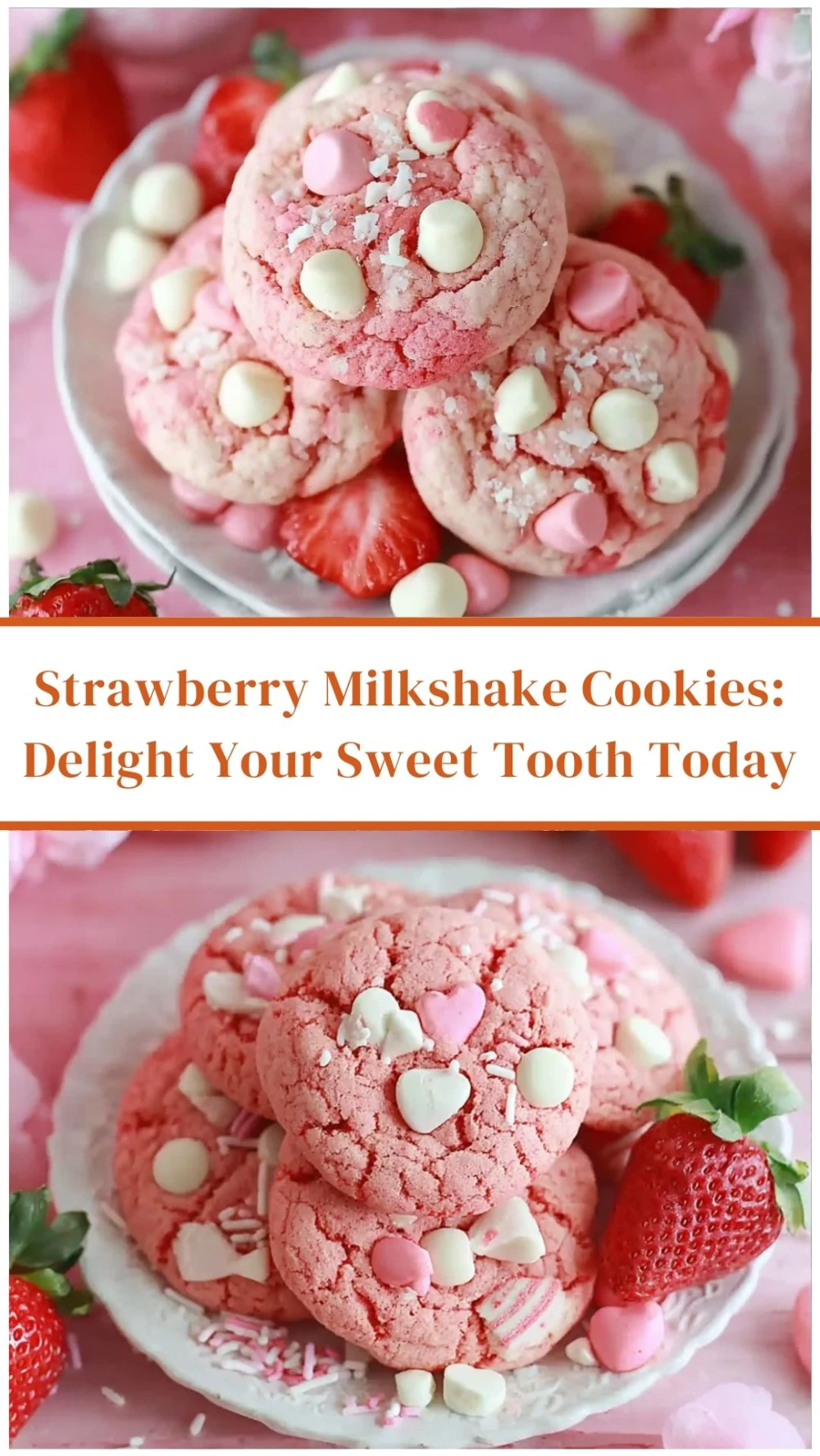 Strawberry Milkshake Cookies: Delight Your Sweet Tooth Today