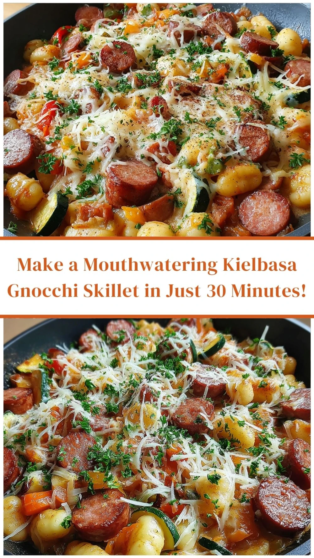Make a Mouthwatering Kielbasa Gnocchi Skillet in Just 30 Minutes!
